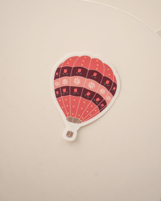 Hot Air Balloon Sticker - February Monthly Mini Collection