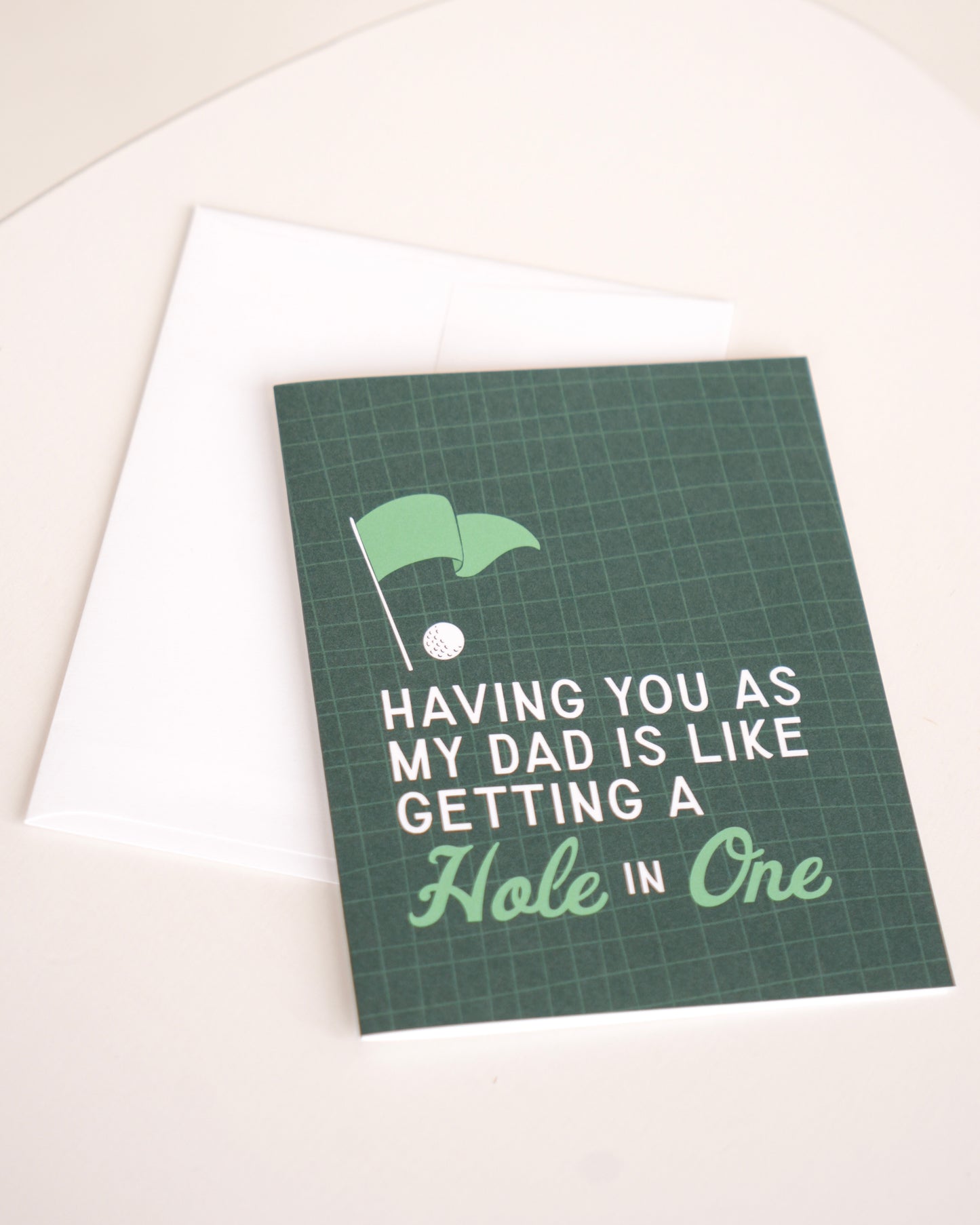 Hole in One Father's Day Card