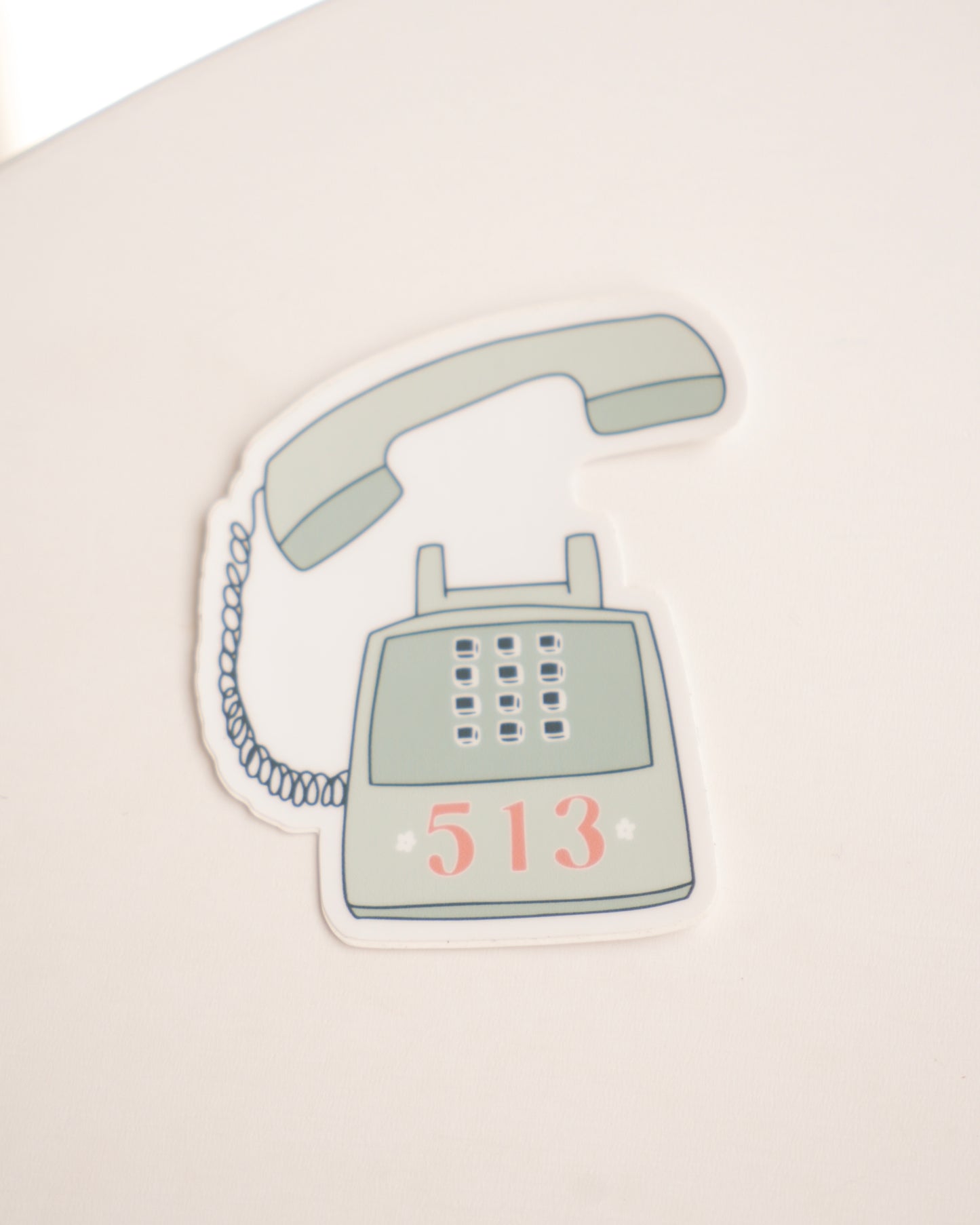 513 Cincinnati Area Code Sticker