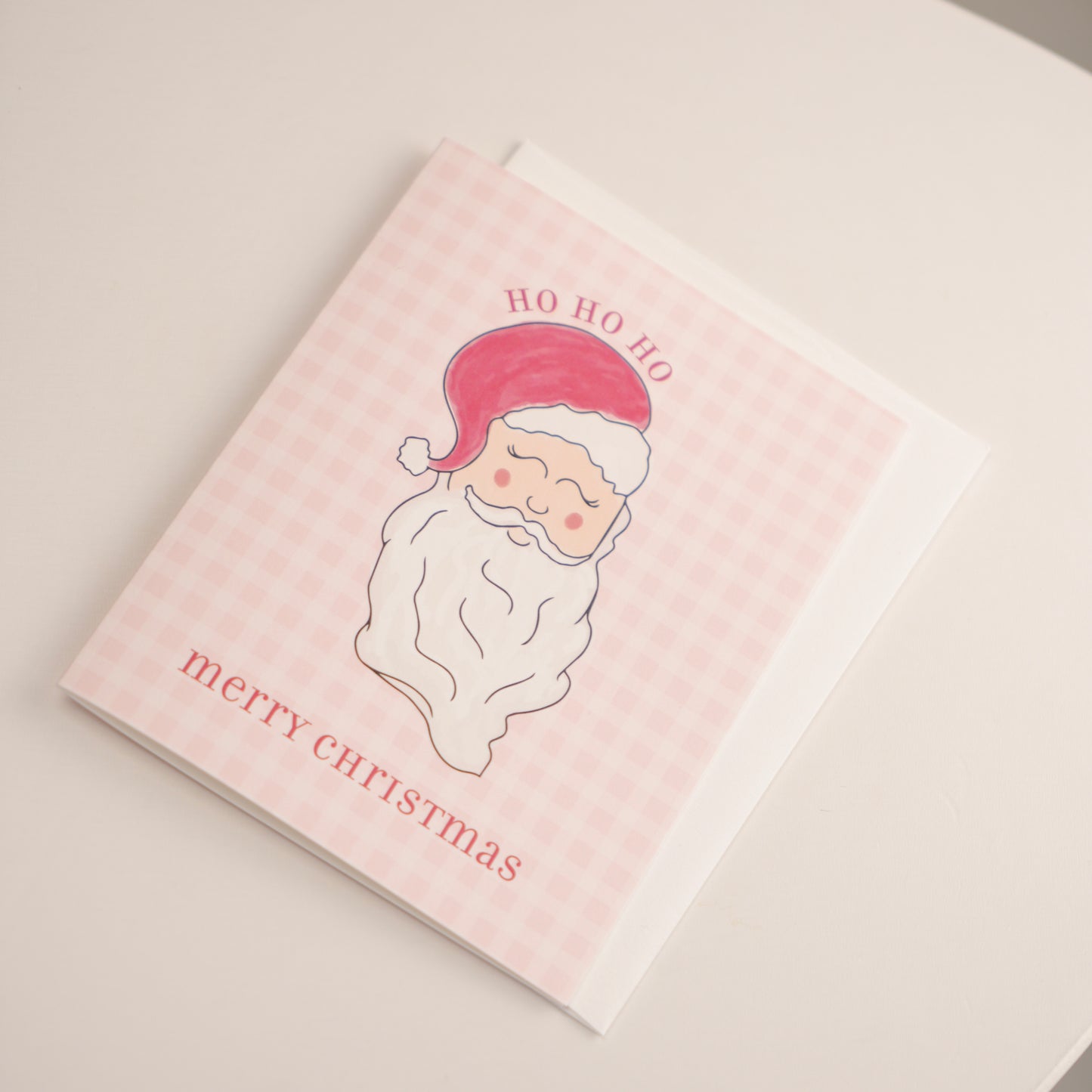 Ho Ho Ho Santa Greeting Card