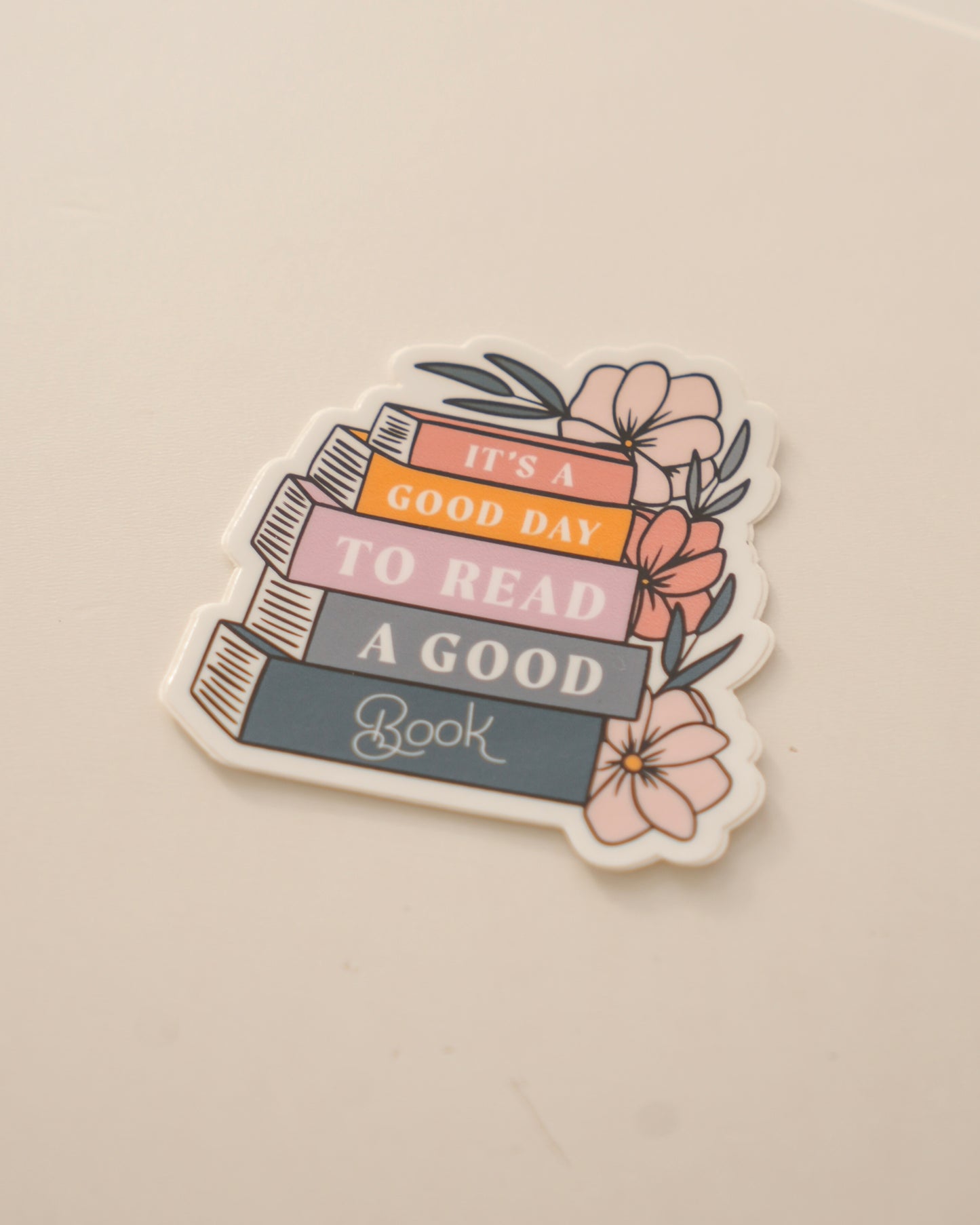 It's a Good Day to Read a Good Book Sticker