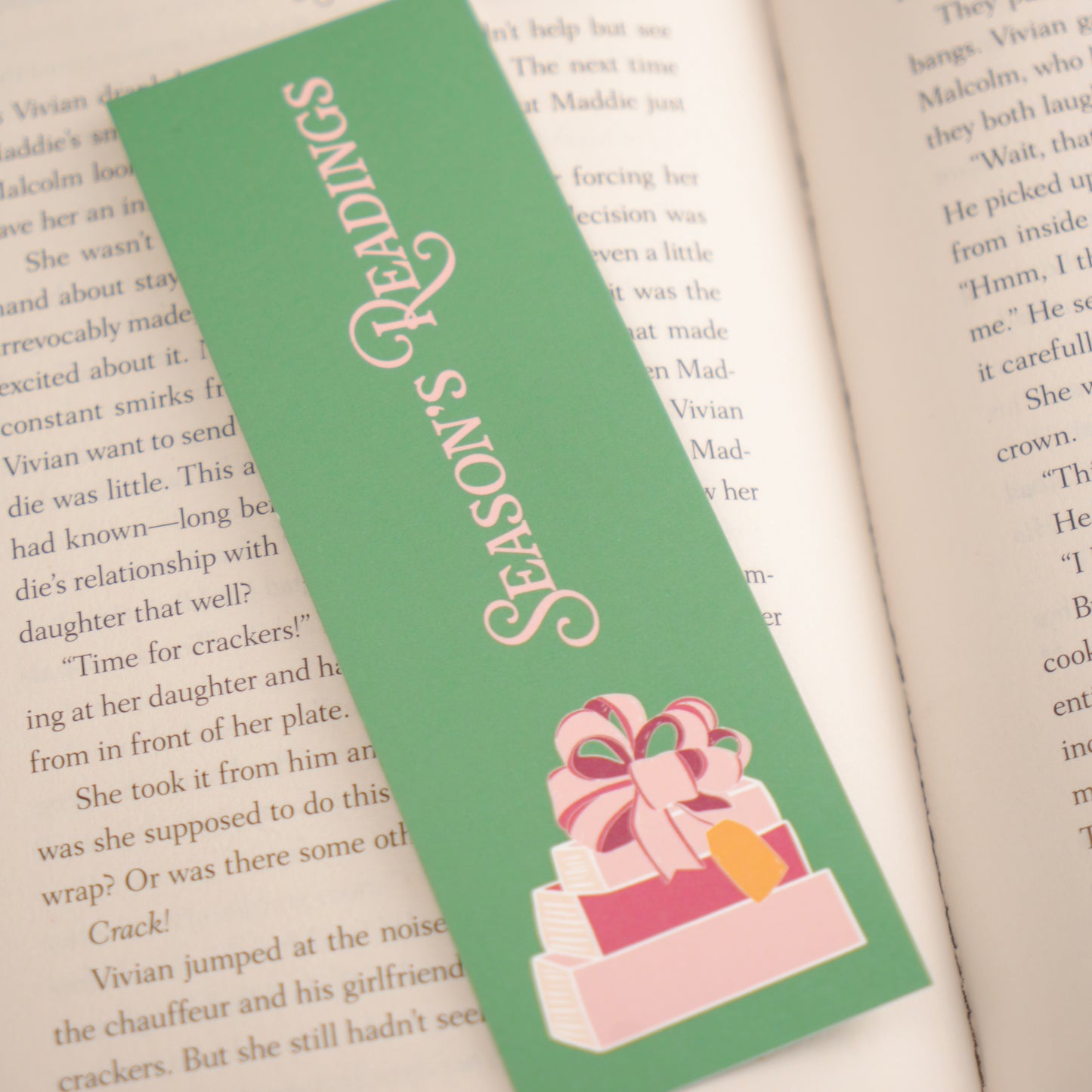 Season’s Readings Bookmark