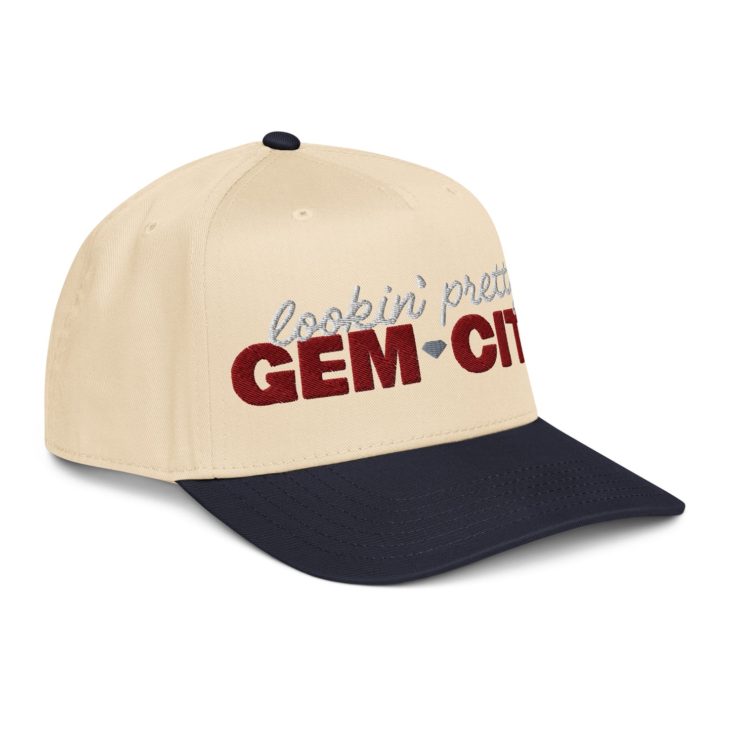 Lookin' Pretty Gem City Dayton Embroidered Hat