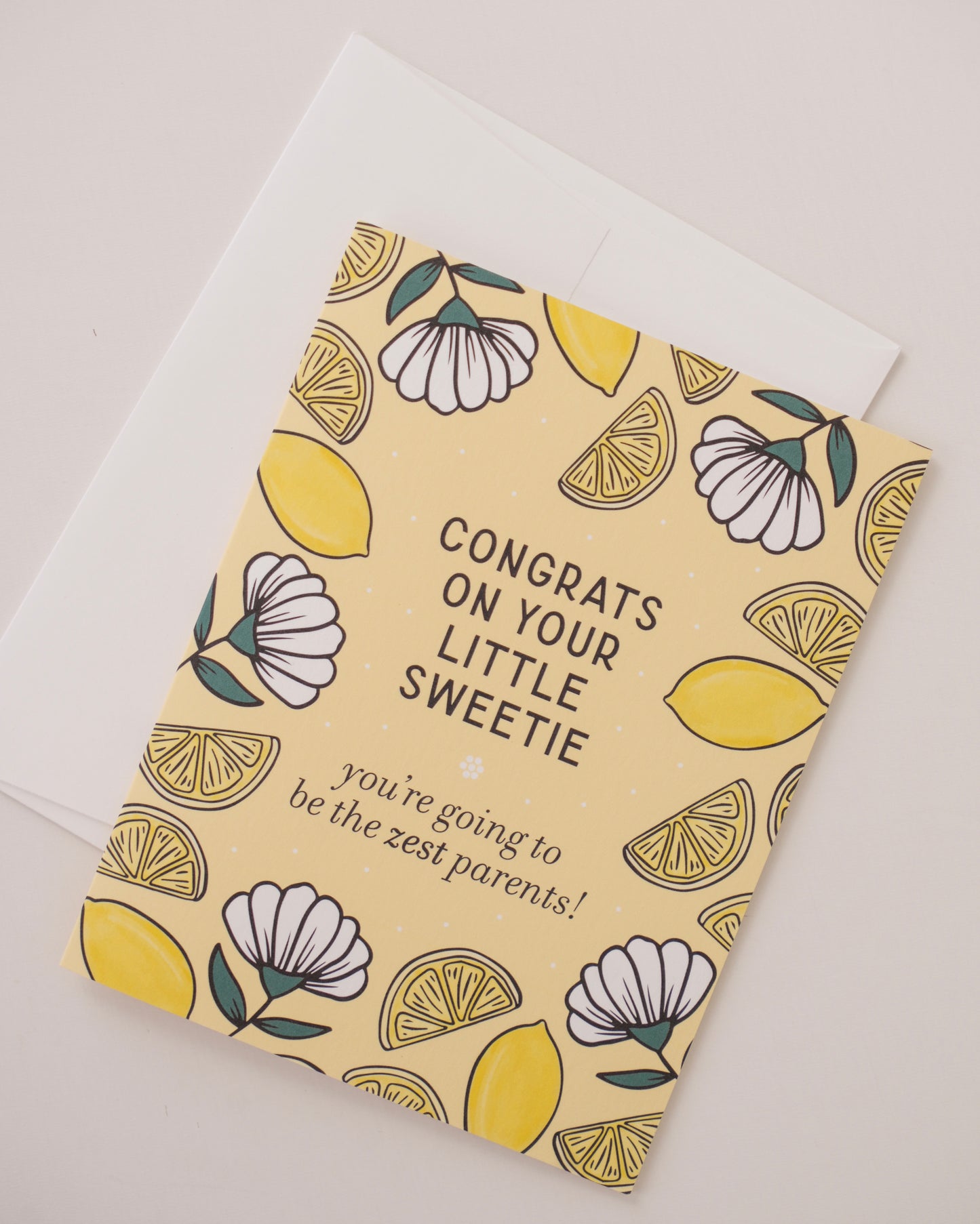Lemon Baby Greeting Card