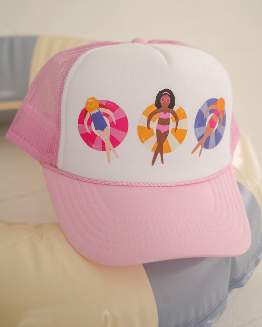 Pool Days Trucker Hat