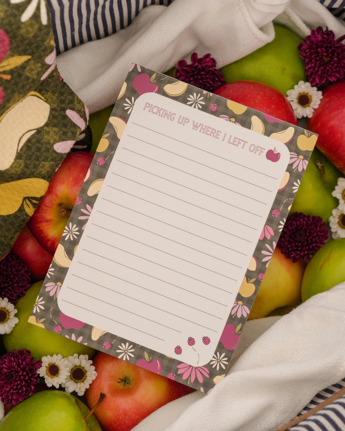 Picking Up Where I Left Off Apple Notepad