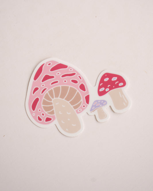 Mushroom Sticker - April Monthly Mini Collection