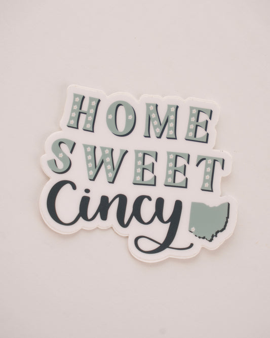 Home Sweet Cincy Sticker