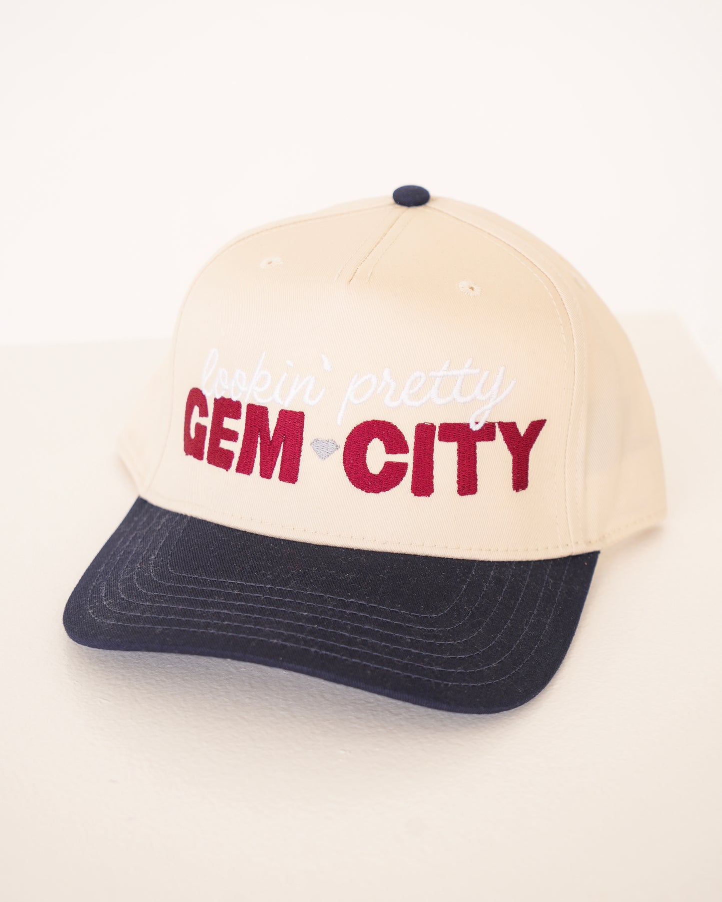 Lookin' Pretty Gem City Dayton Embroidered Hat