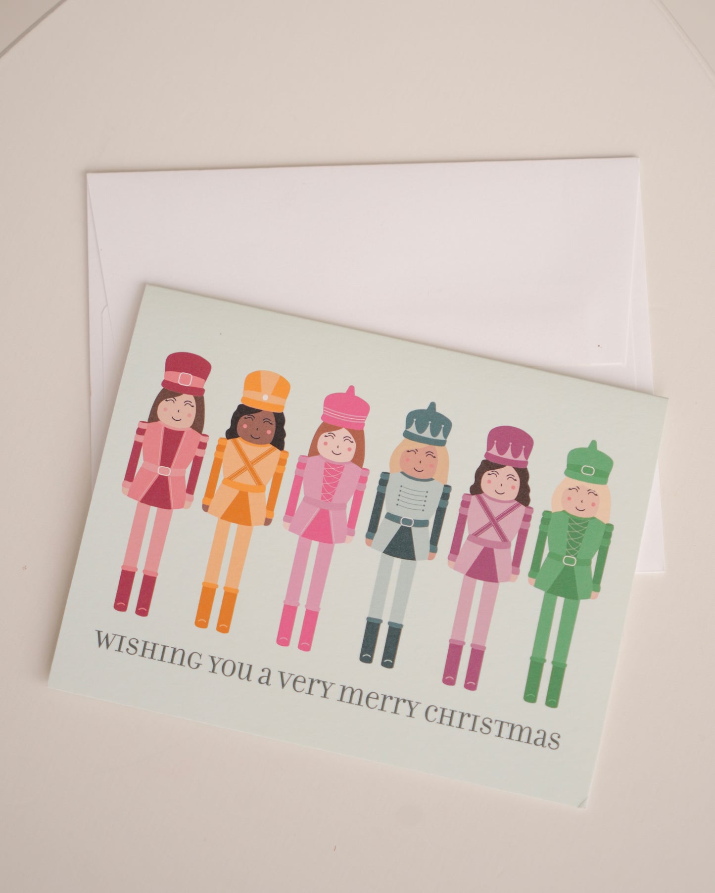 Nutcracker Christmas Greeting Card