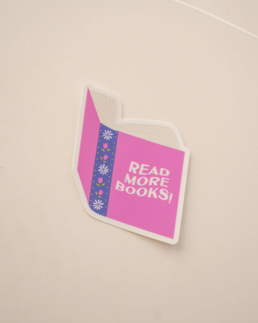 Read More Books Sticker - January Monthly Mini Collection