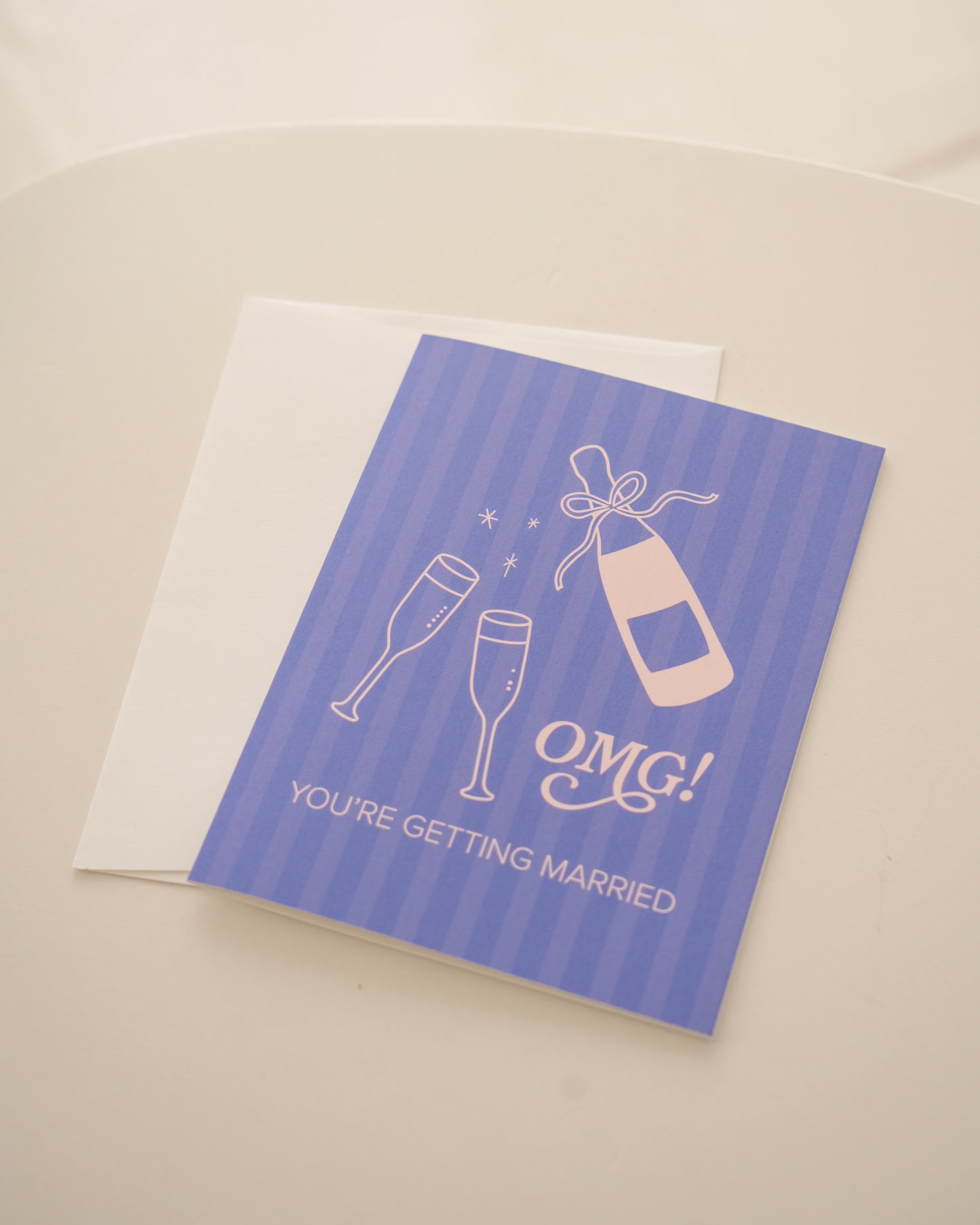 OMG! You're Getting Married Greeting Card