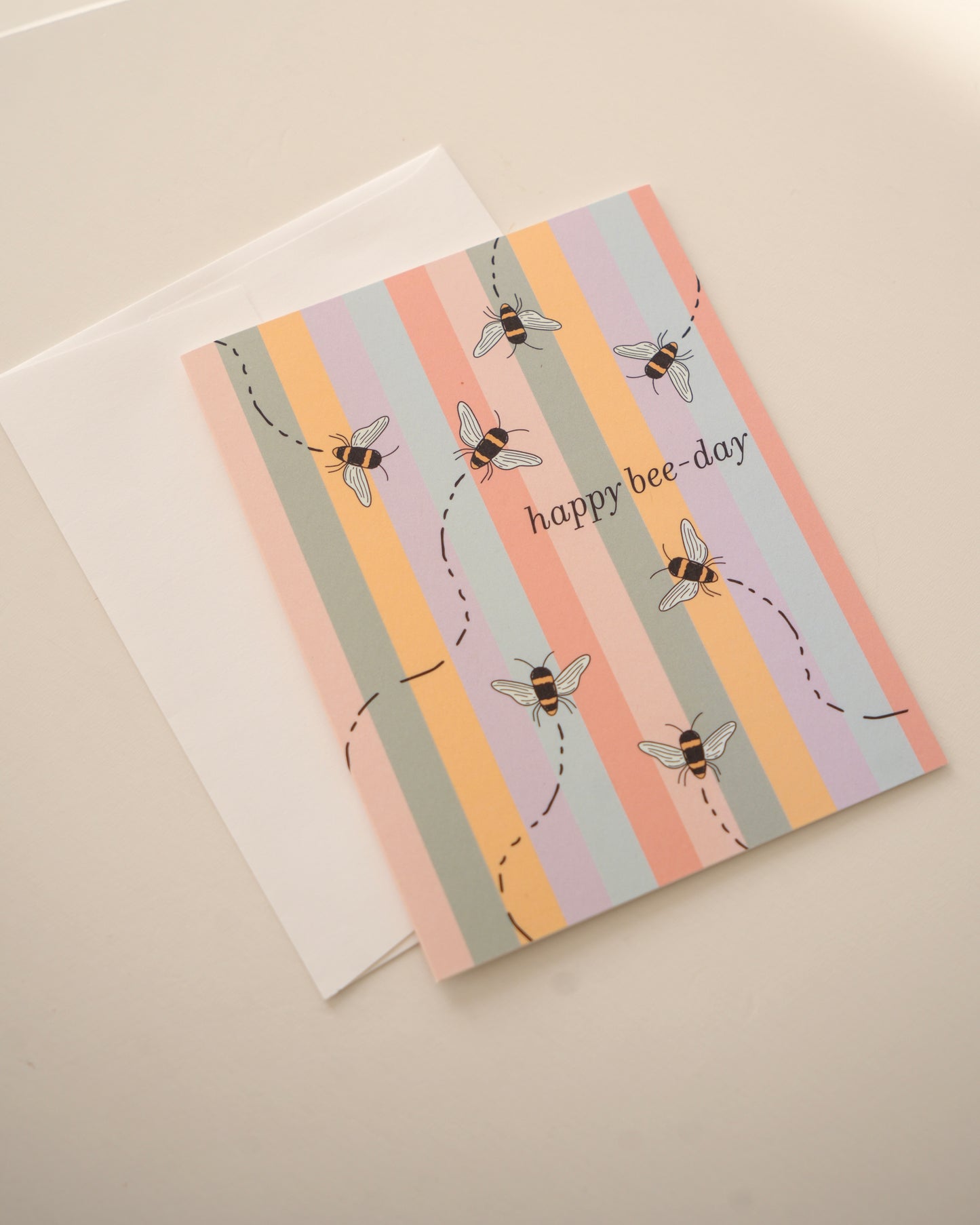 Bumble Bee Birthday Greeting Card