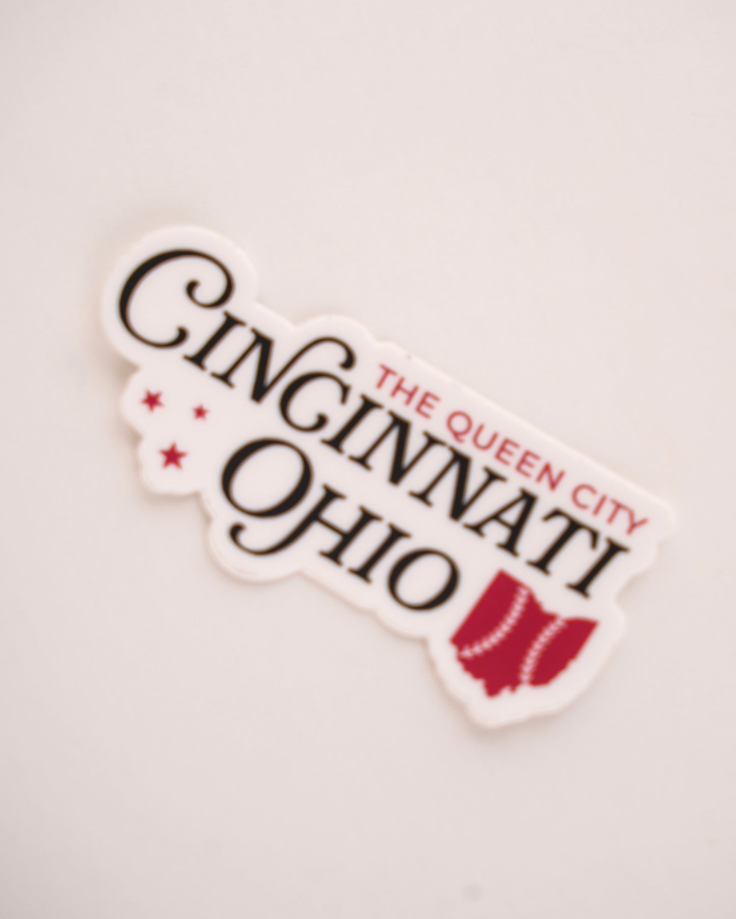 Queen City Cincinnati Sticker