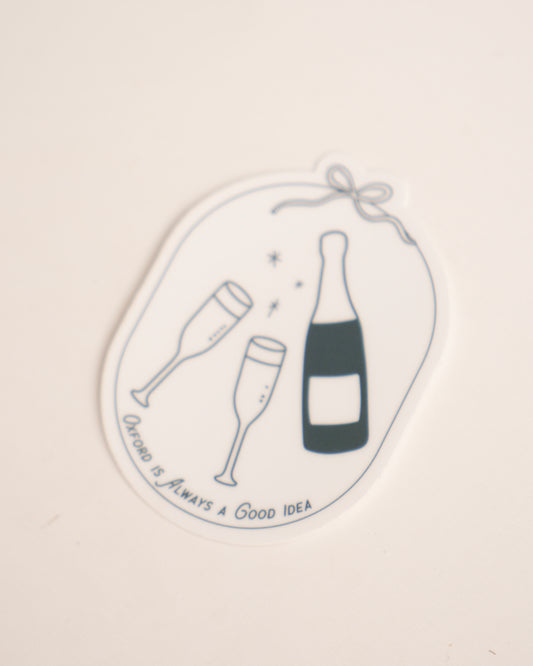 Oxford is Always a Good Idea Sticker