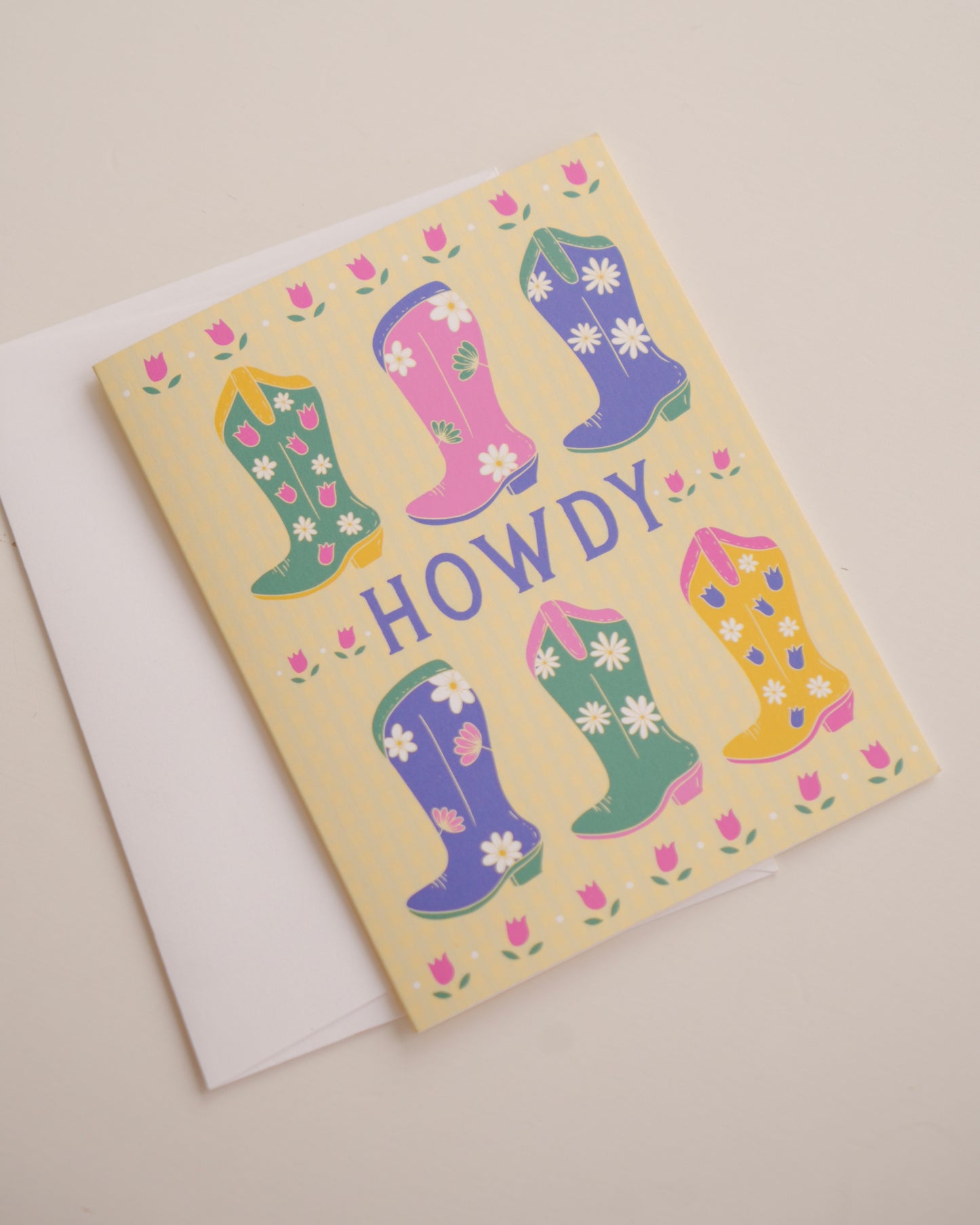 Howdy Greeting Card