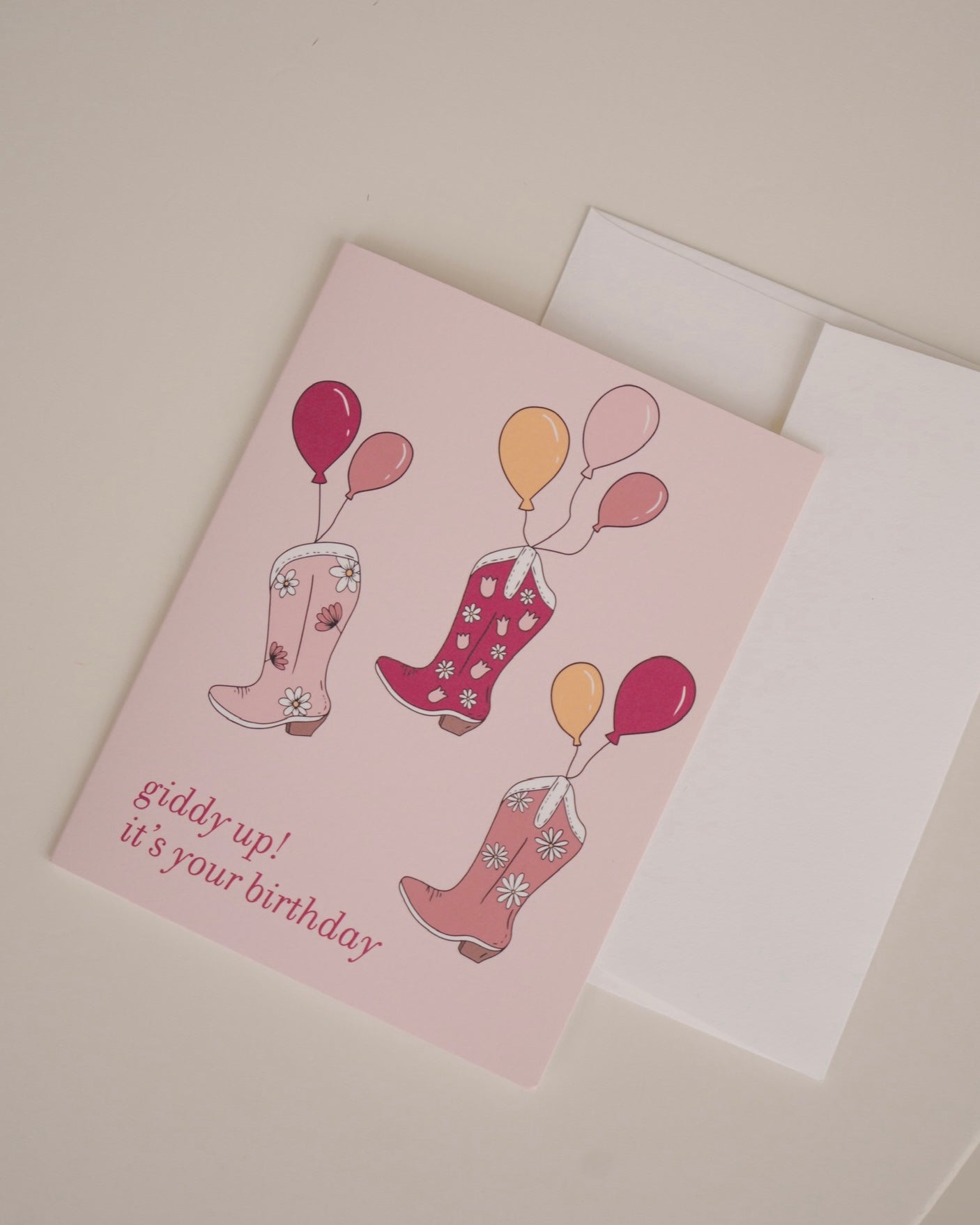 Cowgirl Birthday Greeting Card