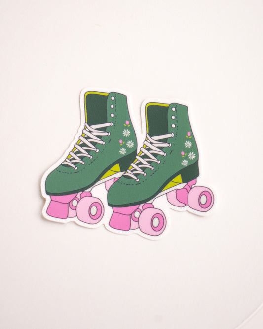 Spring Roller Skates Sticker - March Monthly Mini Collection