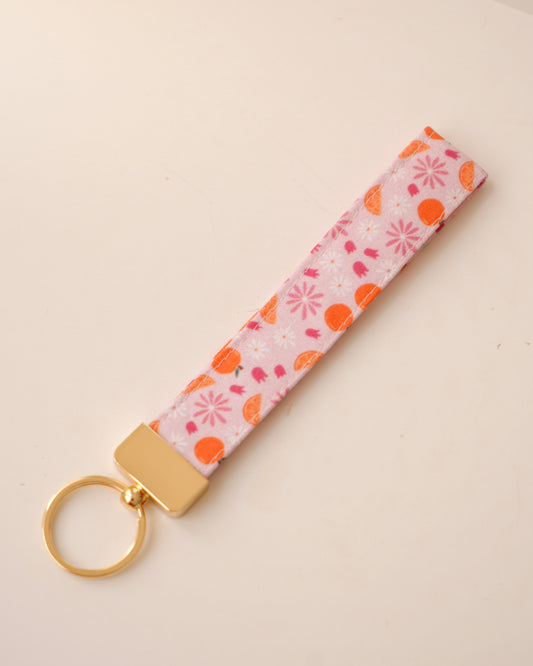 Citrus Dreams Key Fob Wristlet