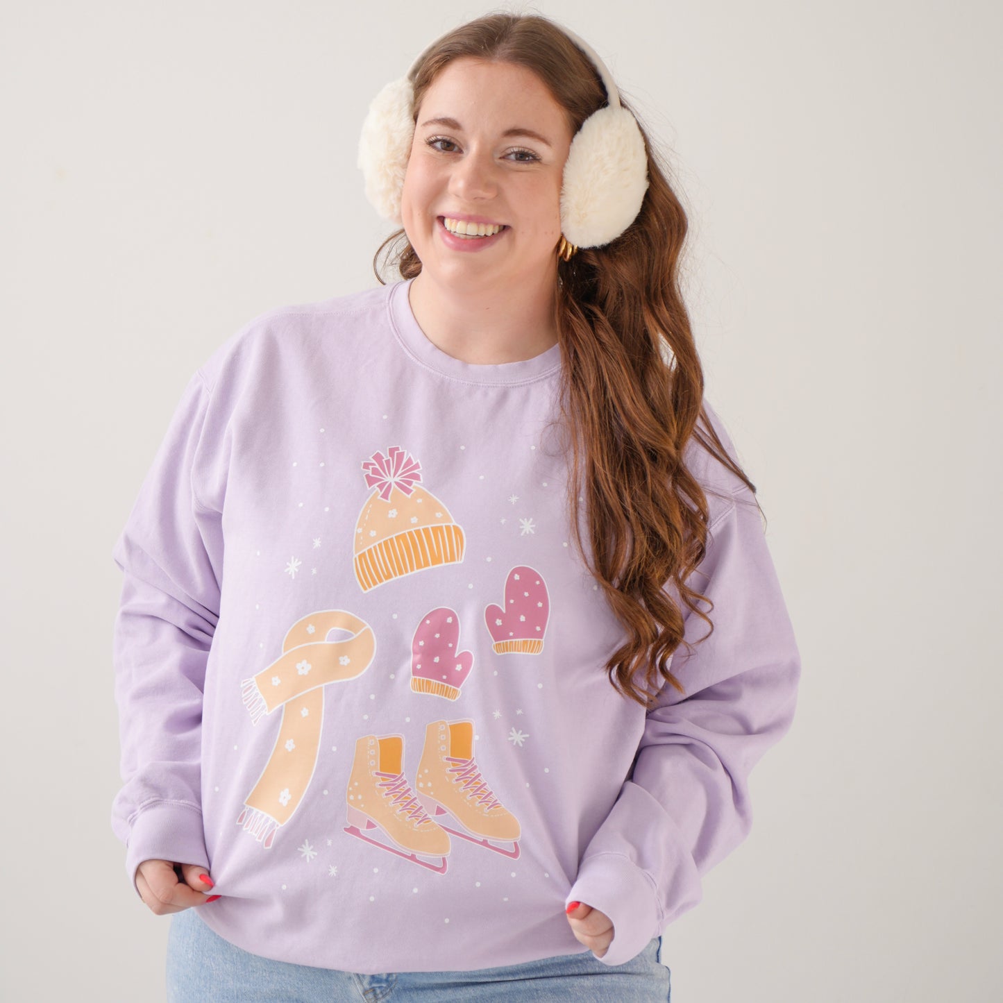 Winter Wishes Comfort Colors Crewneck