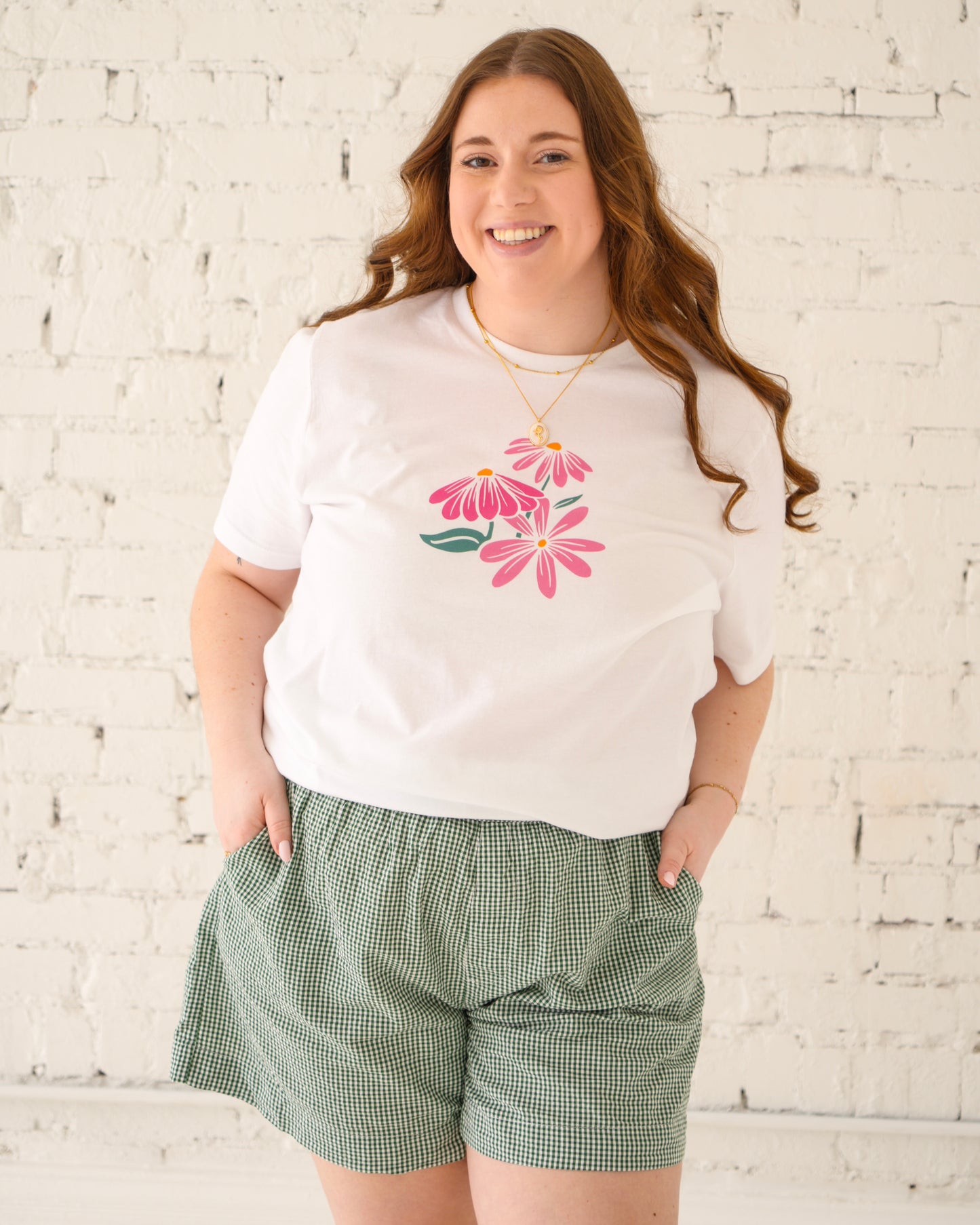 Thanks for Being You Floral Graphic Tee