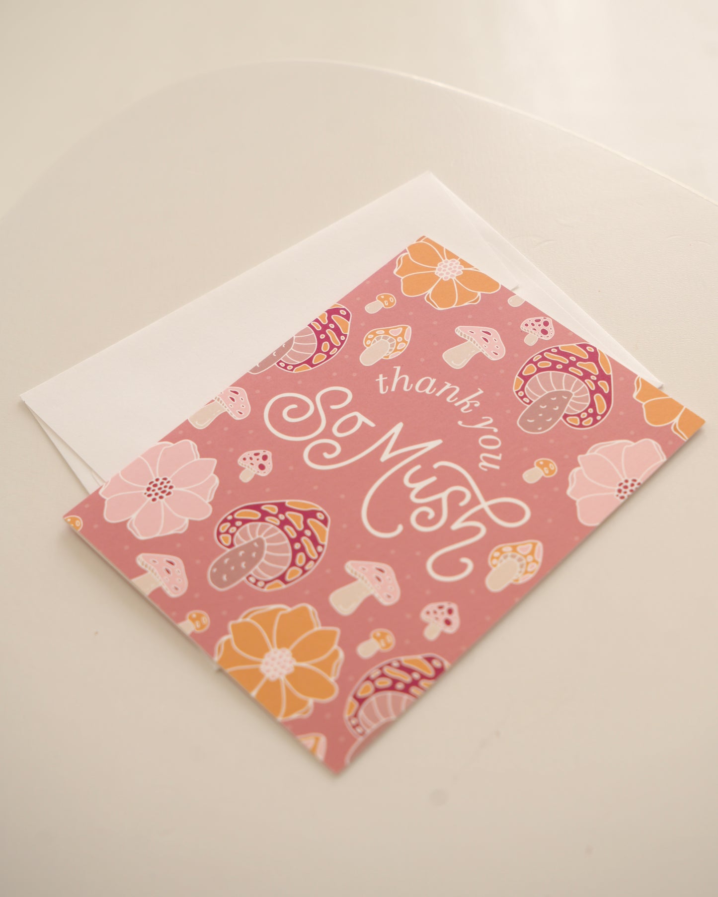 Thank You So Mush Greeting Card