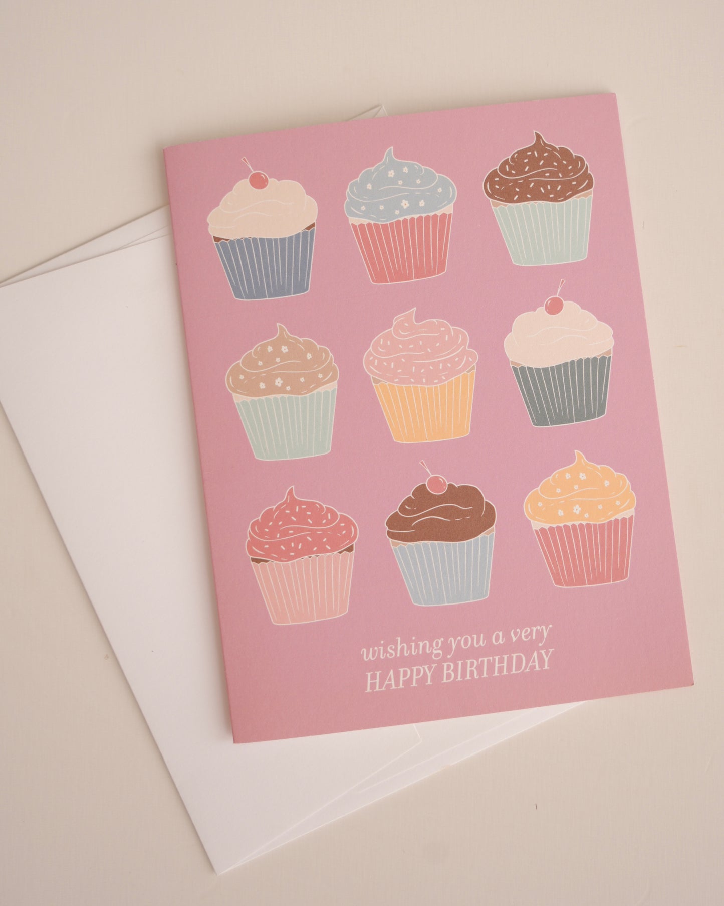 Birthday Cupcake Greeting Card