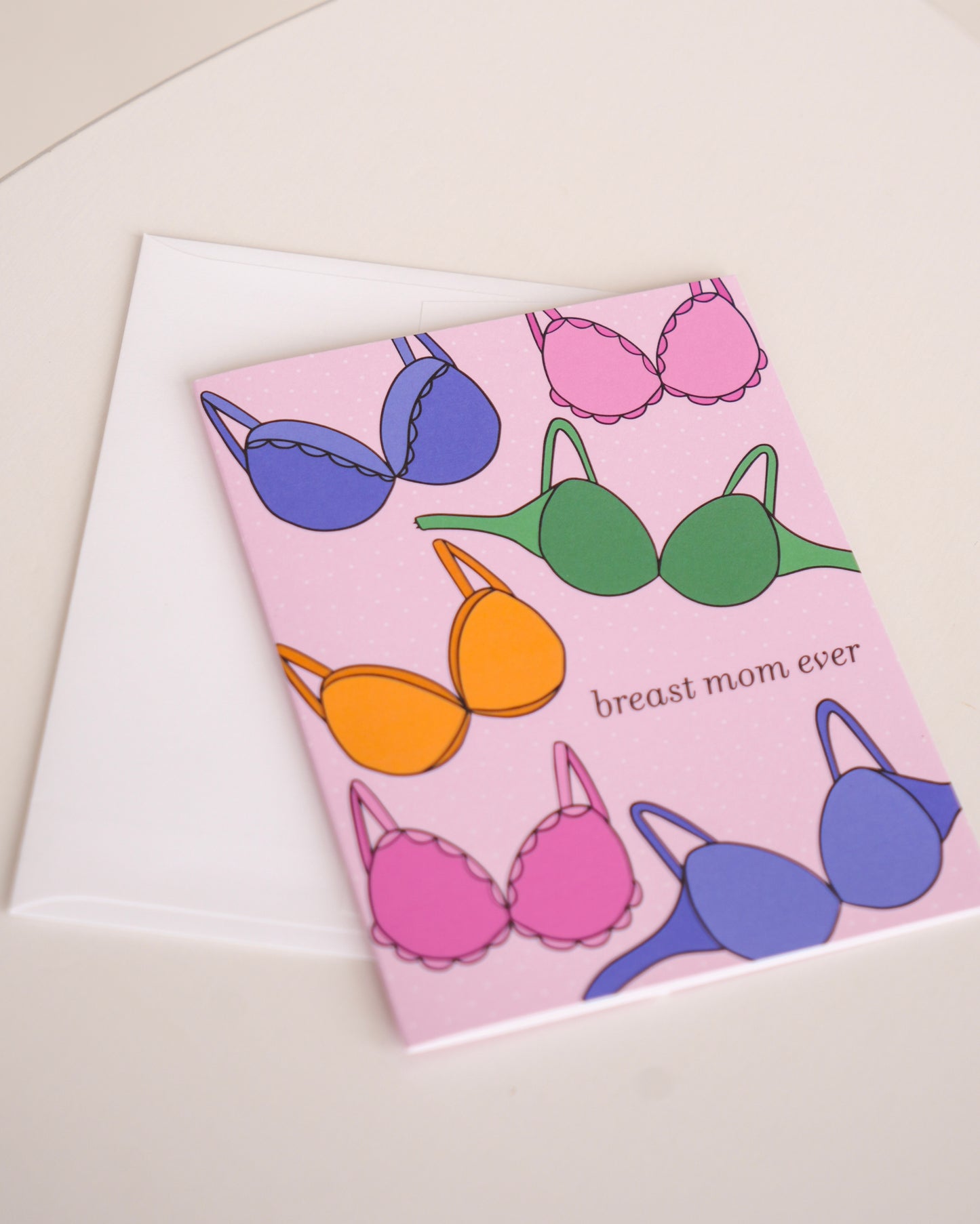 Breast Mom Ever Mother's Day Card