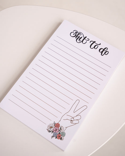 Sh*t To Do Notepad