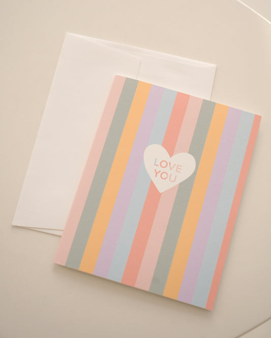 Love You Greeting Card