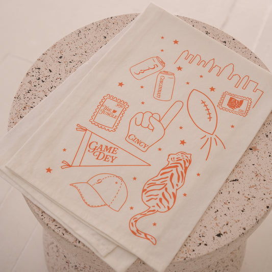 Cincinnati Tea Towel