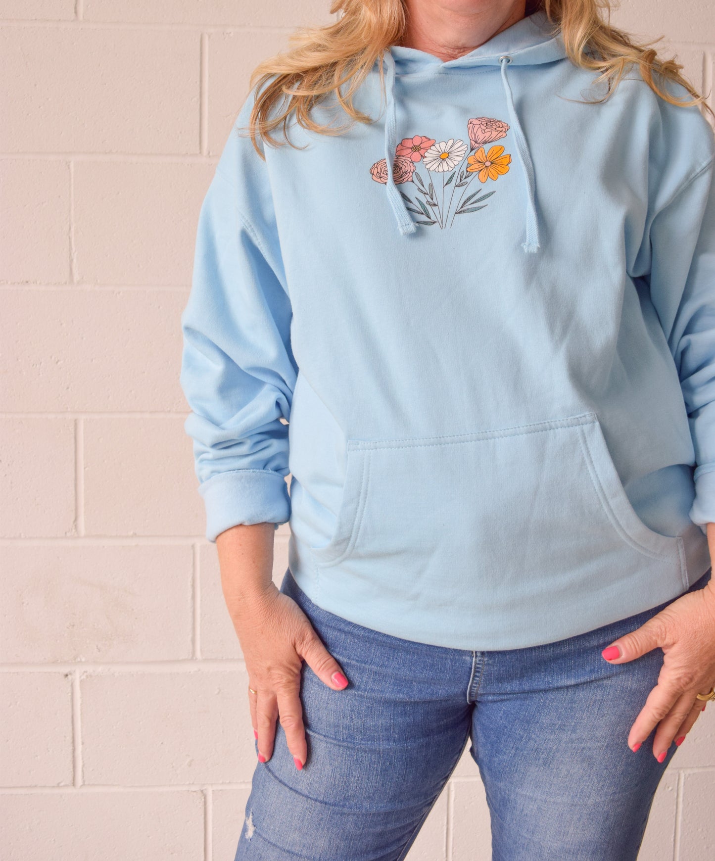 Floral Hoodie