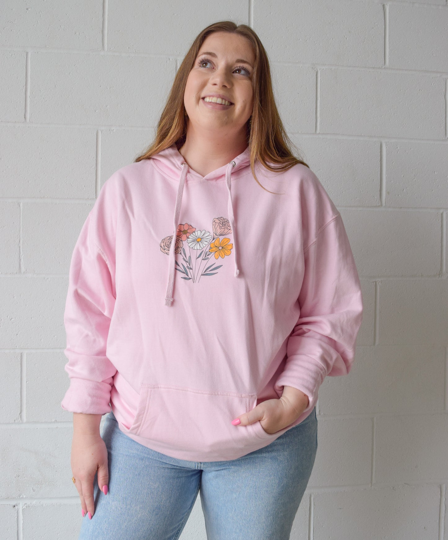 Floral Hoodie