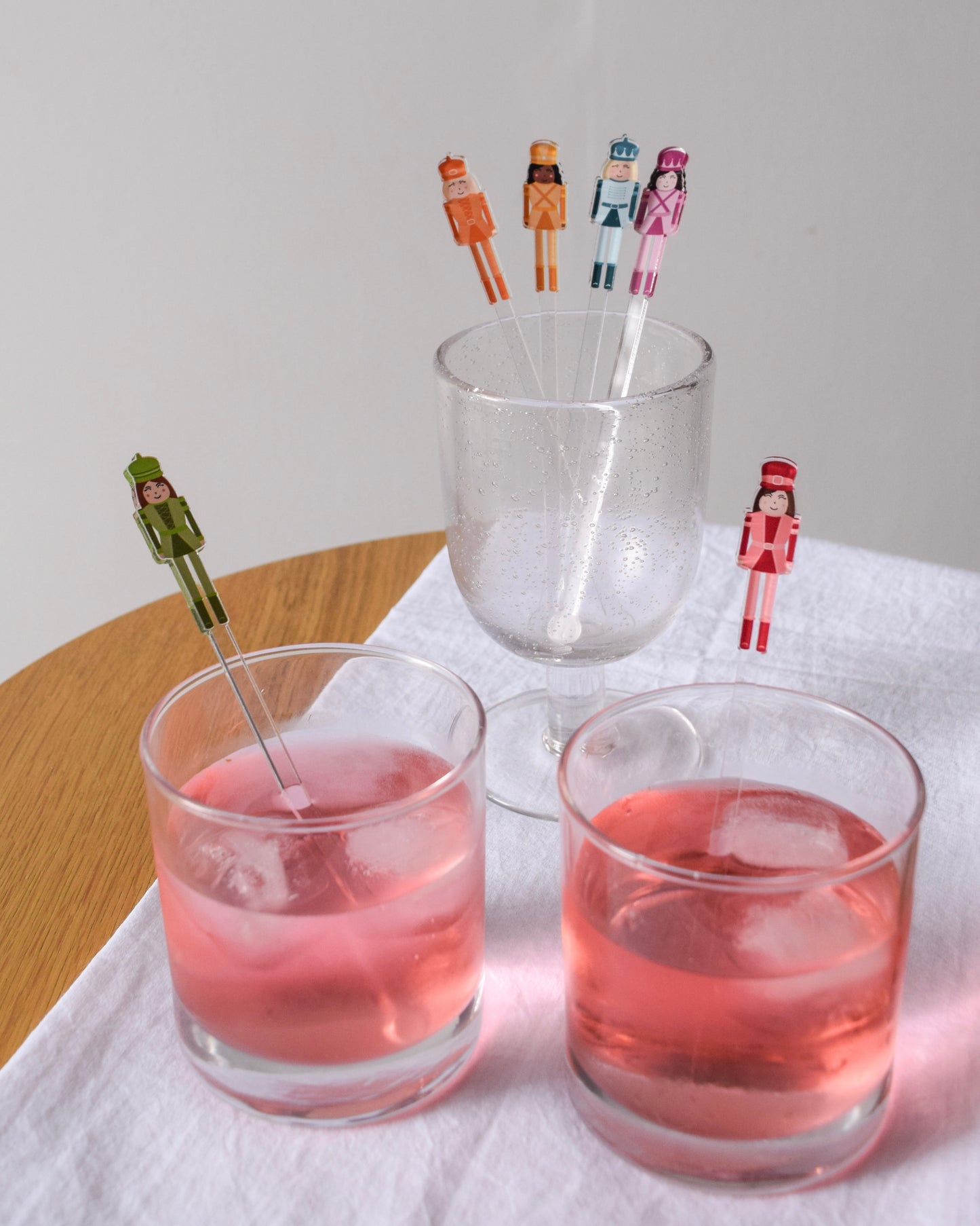 Nutcracker Stir Sticks Set of 6