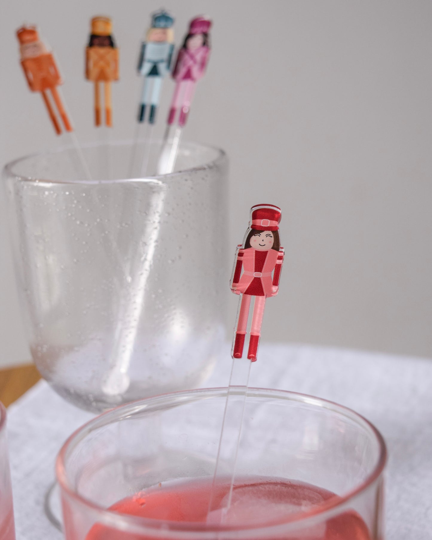 Nutcracker Stir Sticks Set of 6