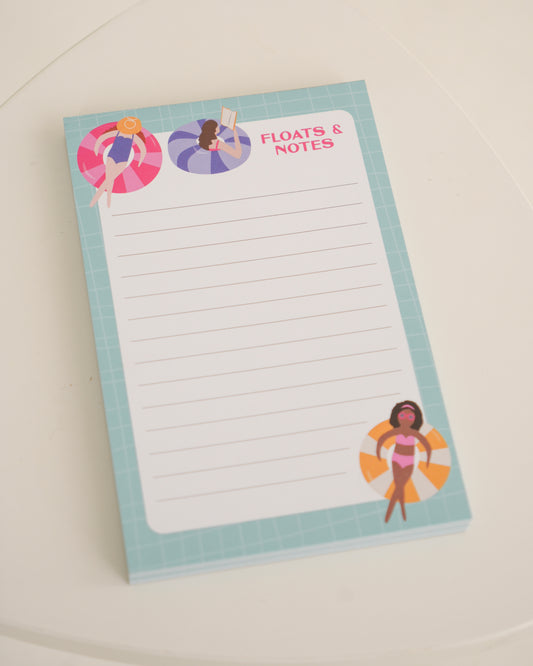 Floats & Notes Notepad