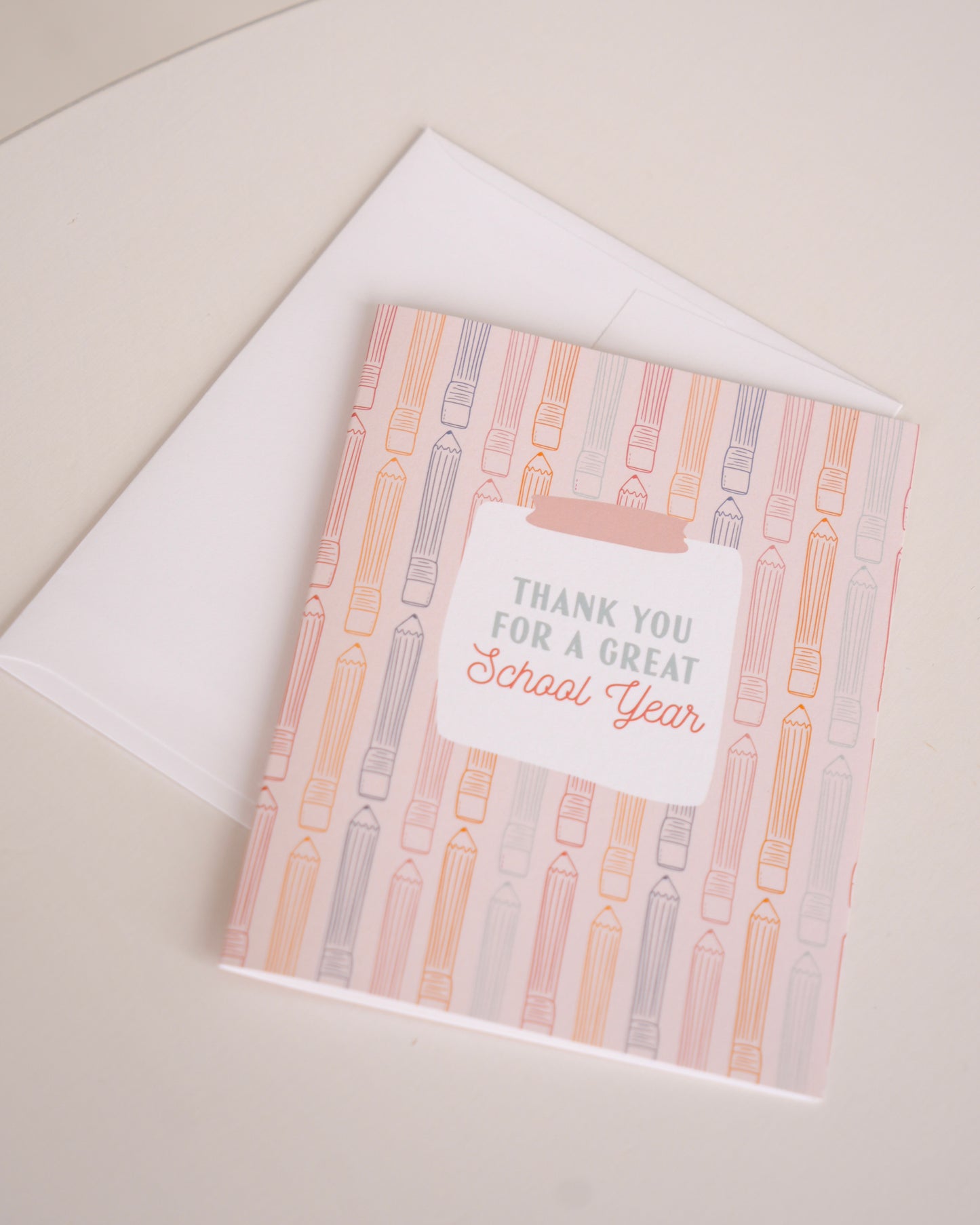 School Year Teacher Greeting Card