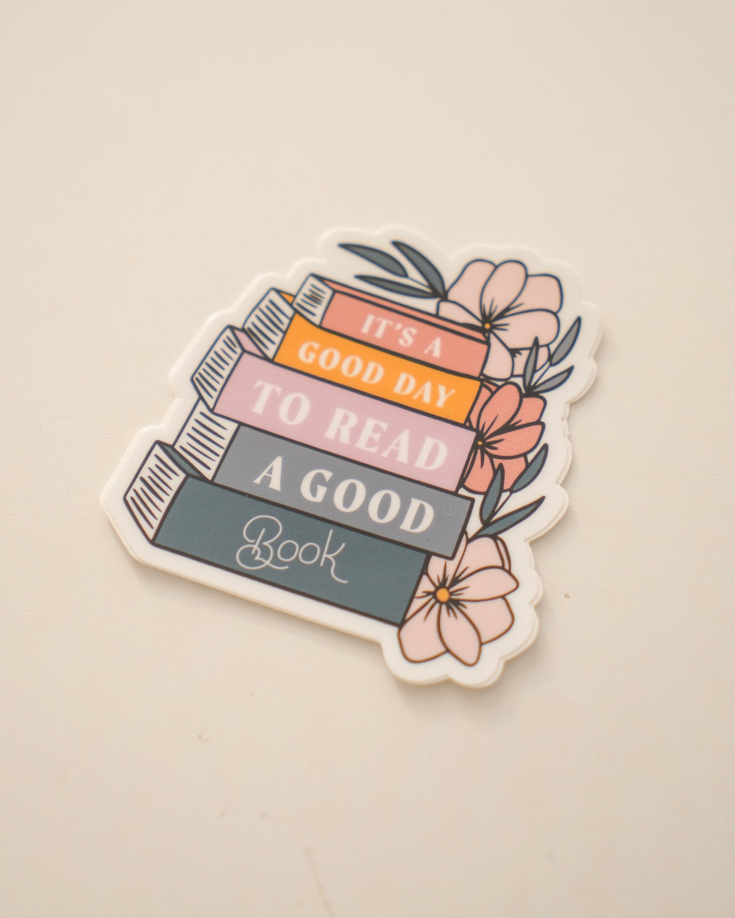 It's a Good Day to Read a Good Book Sticker