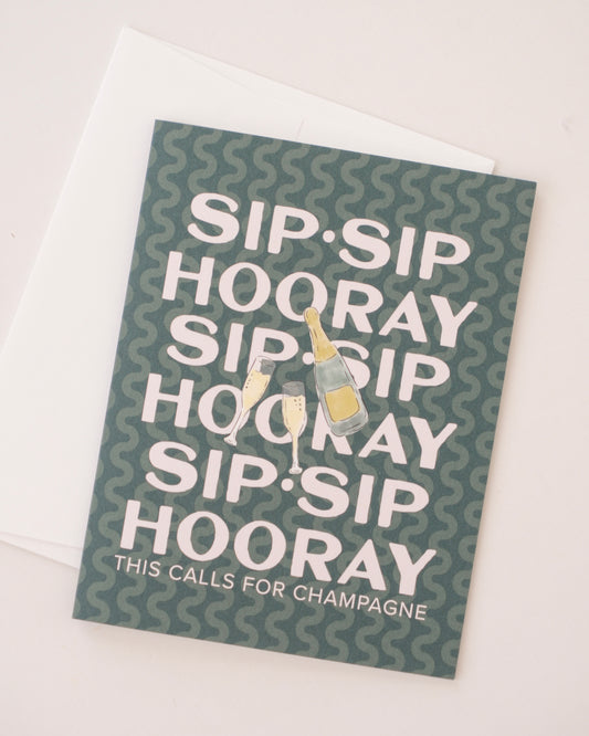 This Calls for Champagne Greeting Card