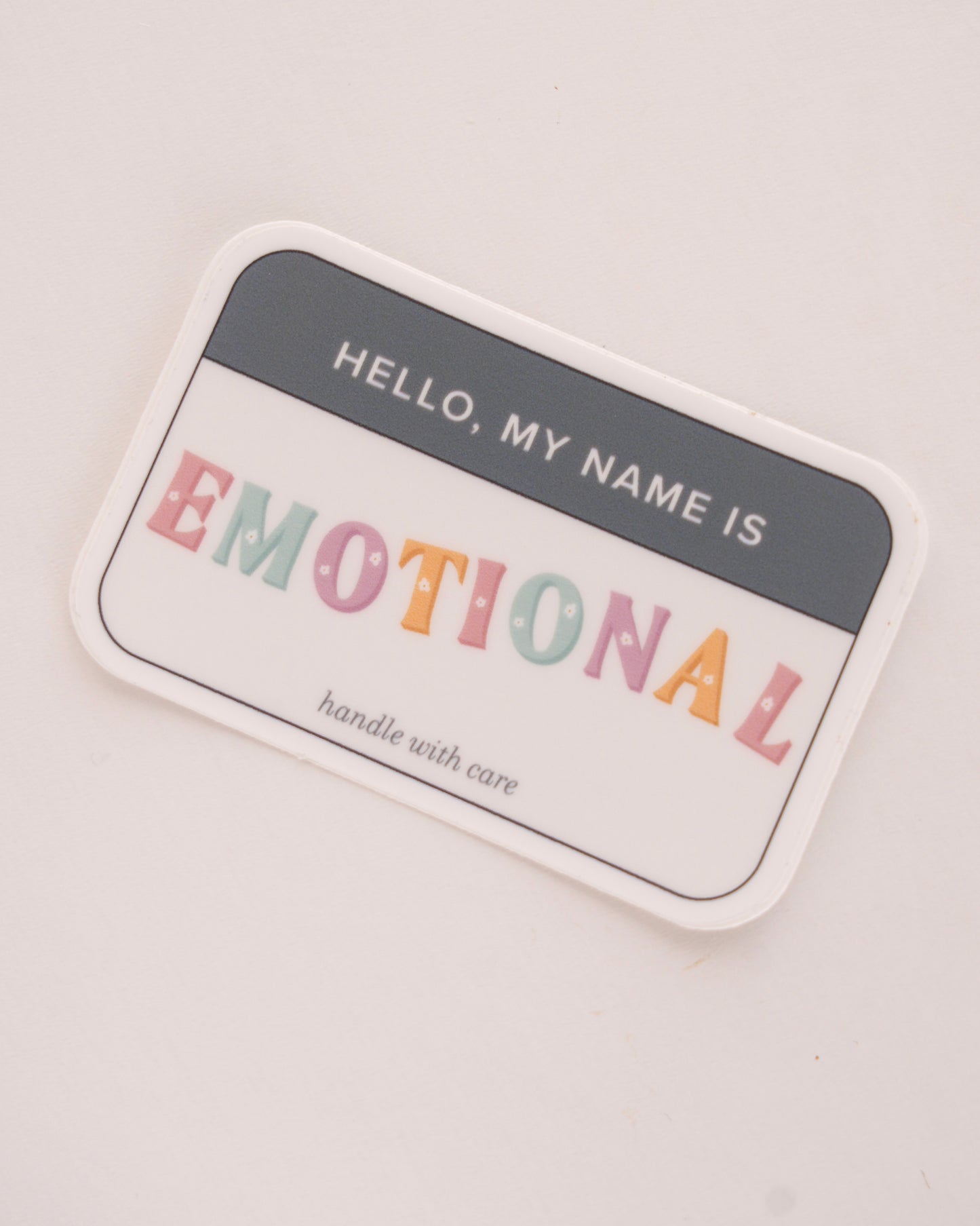Emotional - Handle with Care Sticker