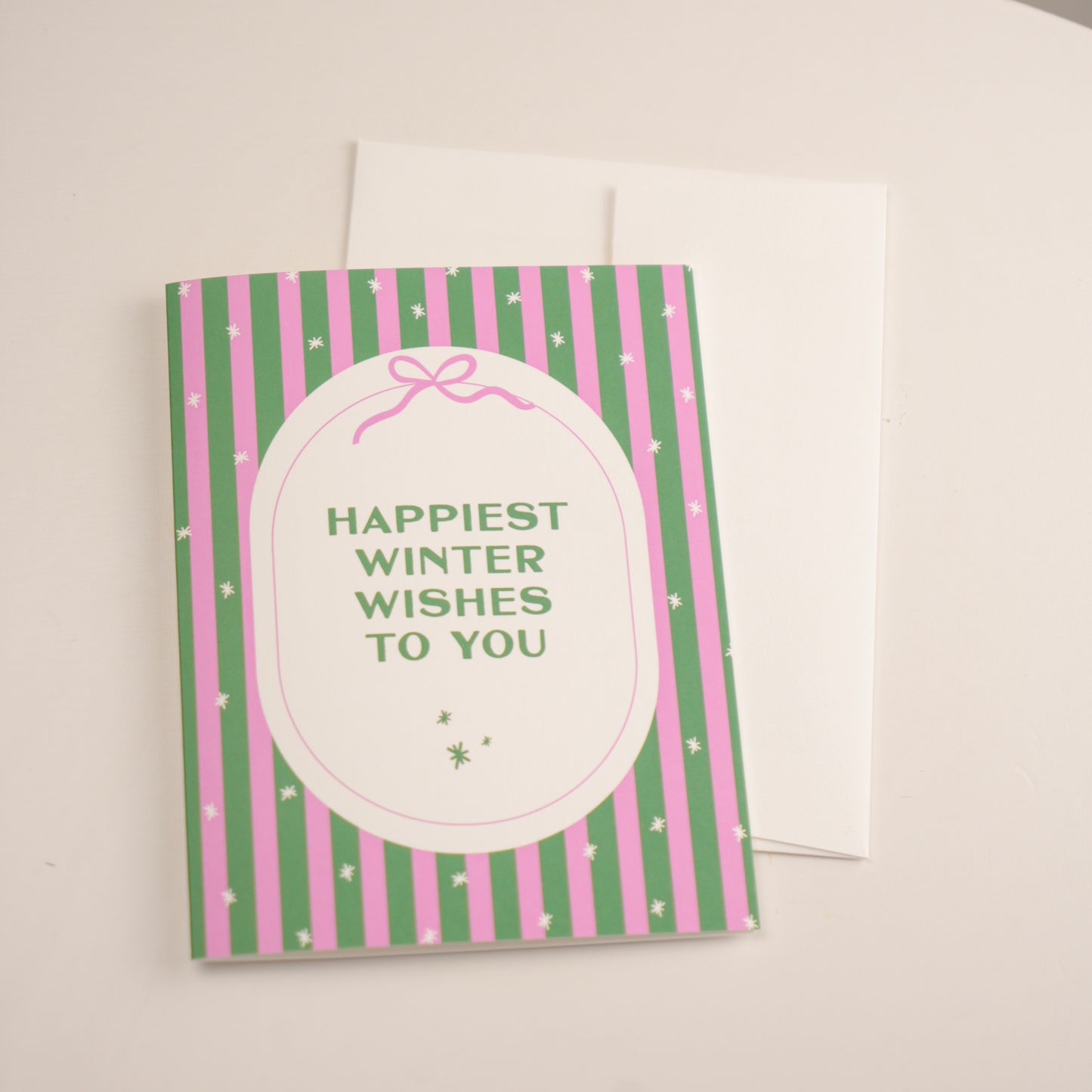 Winter Wishes Greeting Card