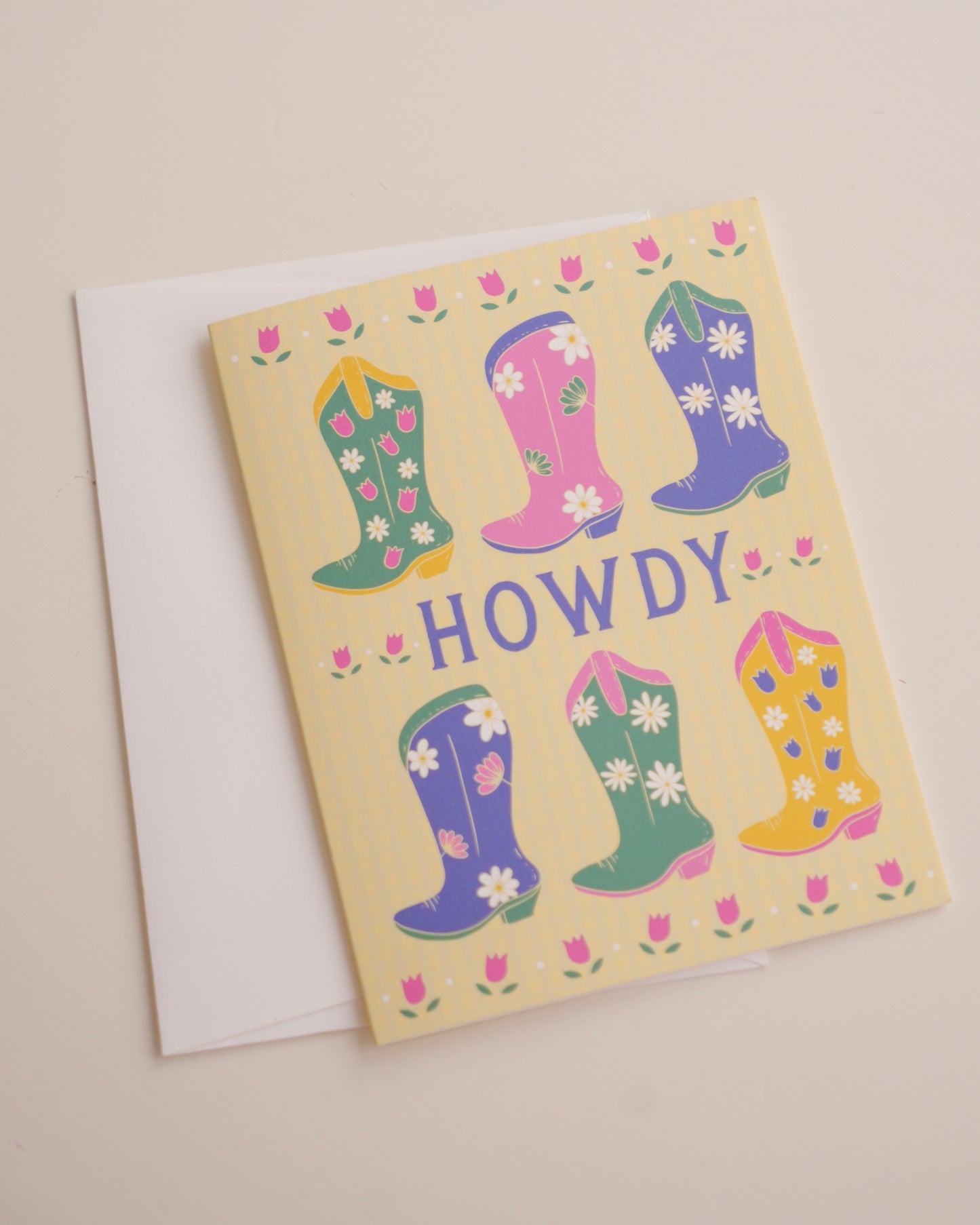 Howdy Greeting Card