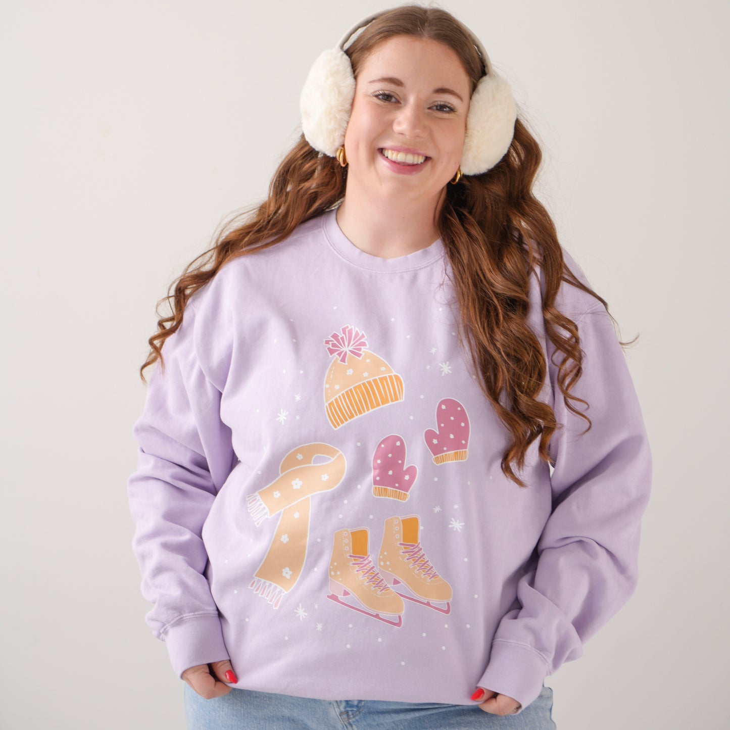 Winter Wishes Comfort Colors Crewneck