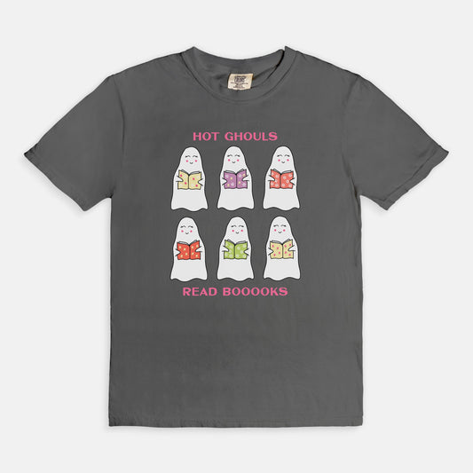 Hot Ghouls Read Graphic T-Shirt