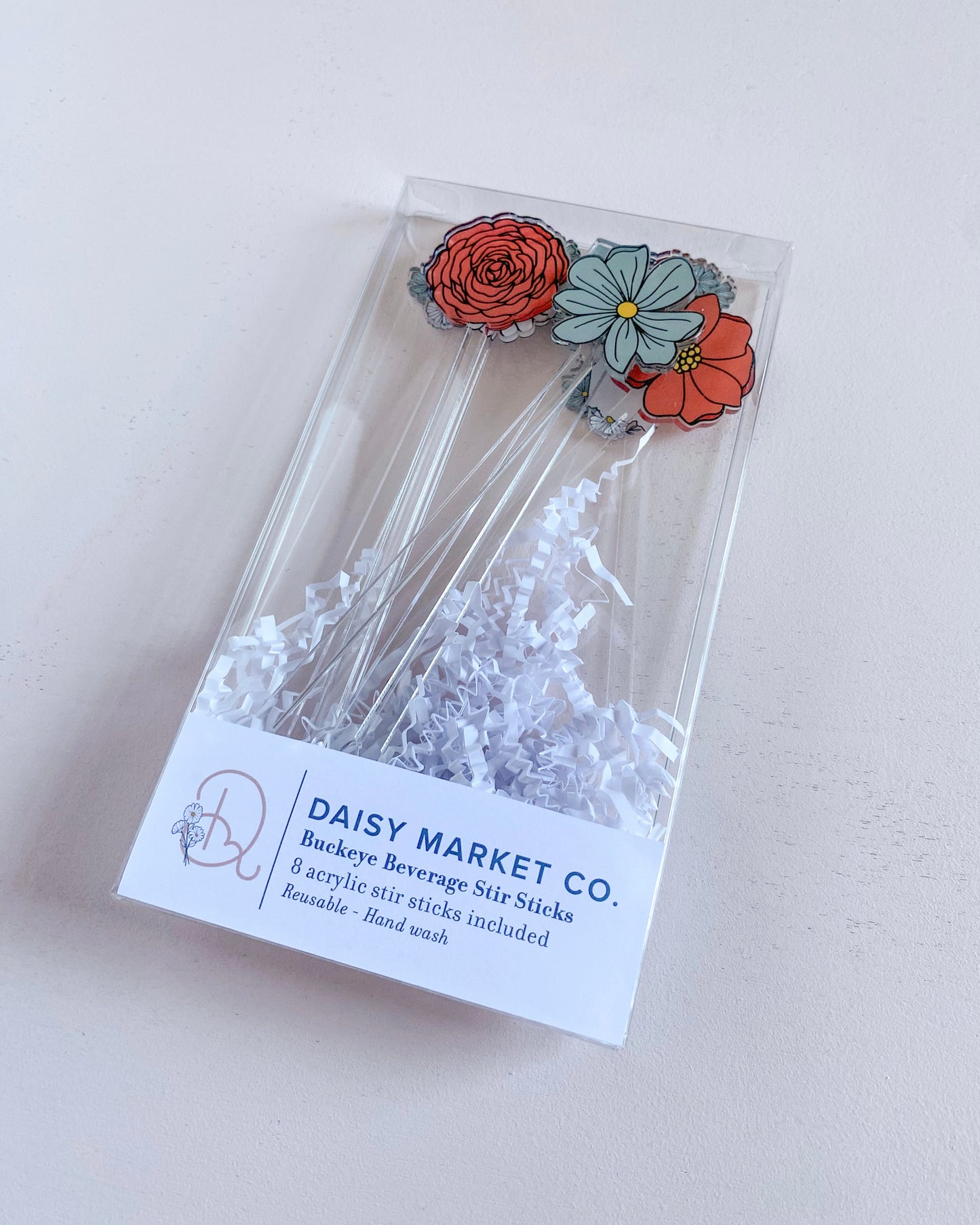 Buckeye Stir Sticks Set of 8