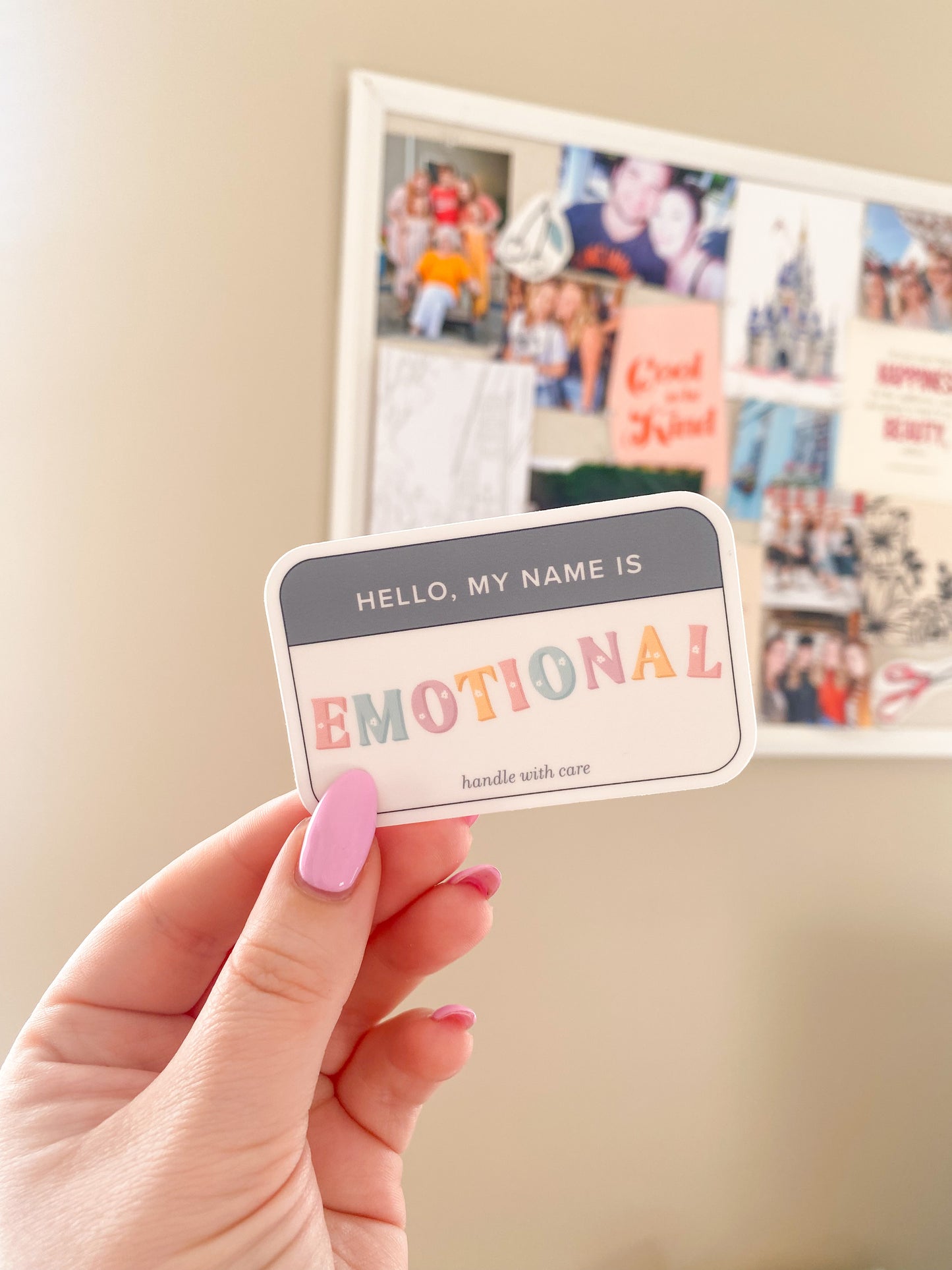 Emotional - Handle with Care Sticker