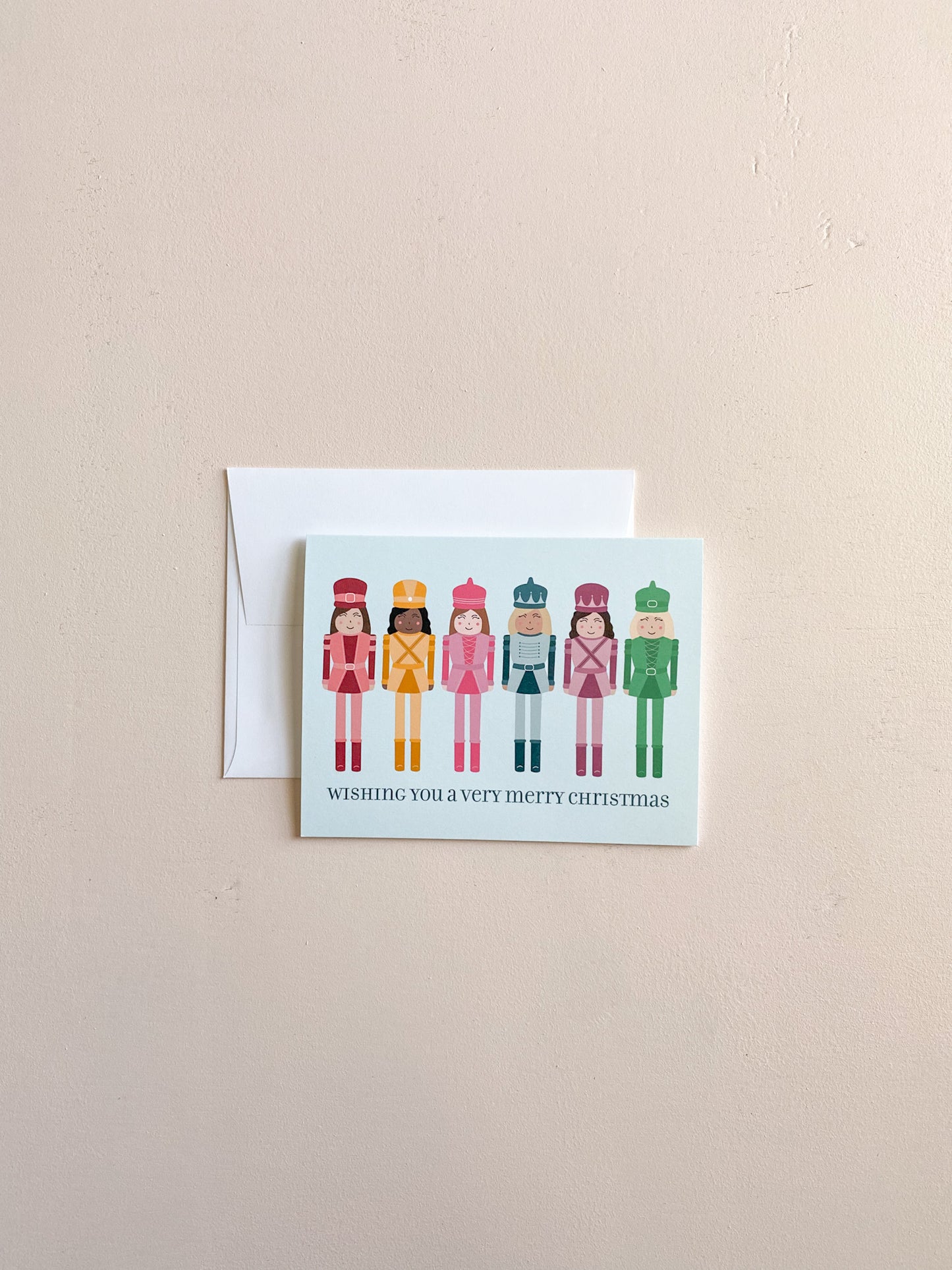 Nutcracker Christmas Greeting Card