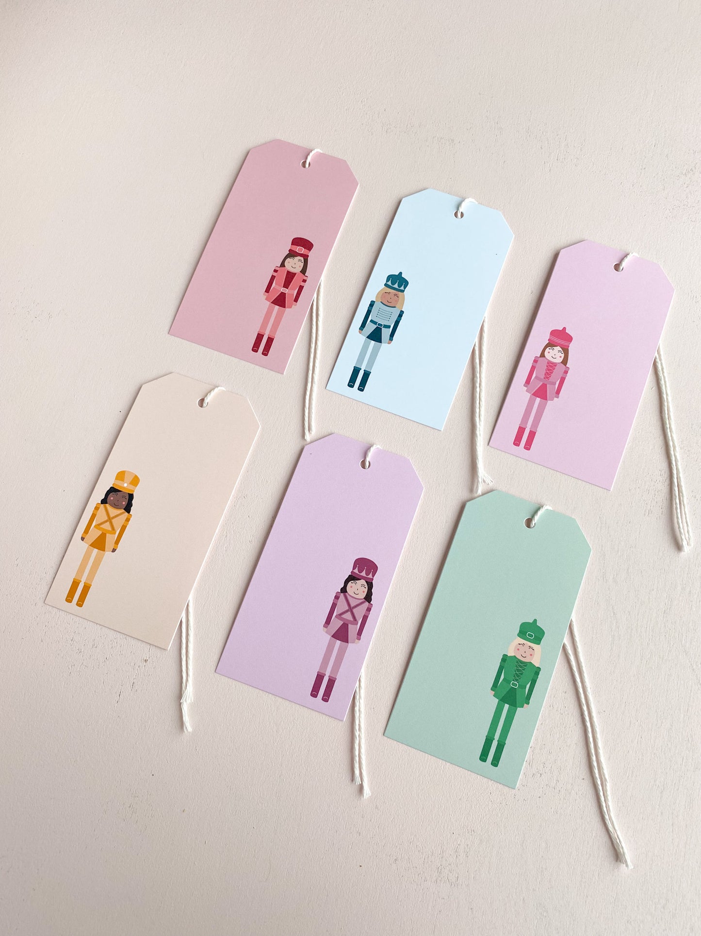 Christmas Nutcracker Gift Tags Set