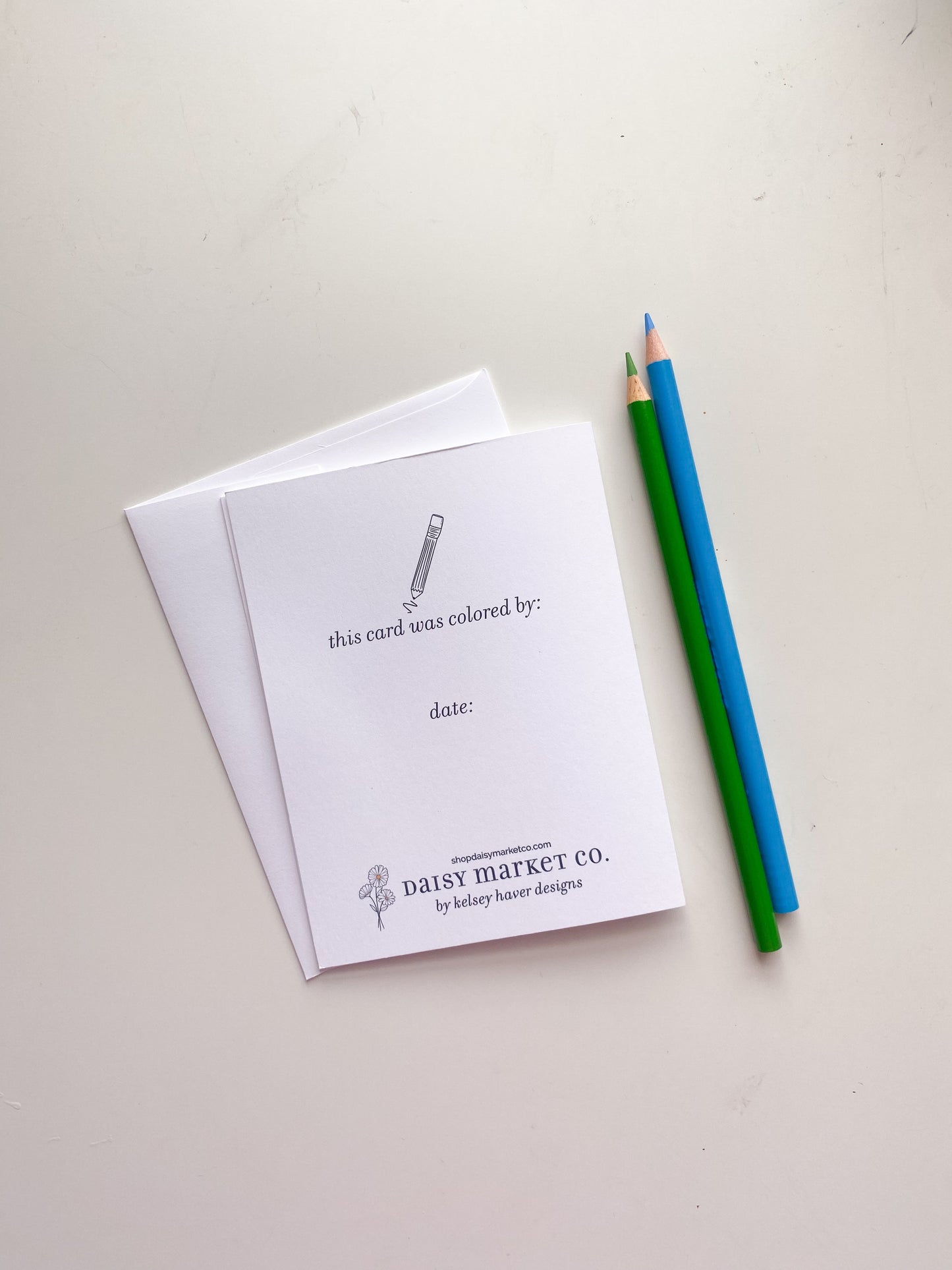 #1 Dad Kid's Coloring Greeting Card
