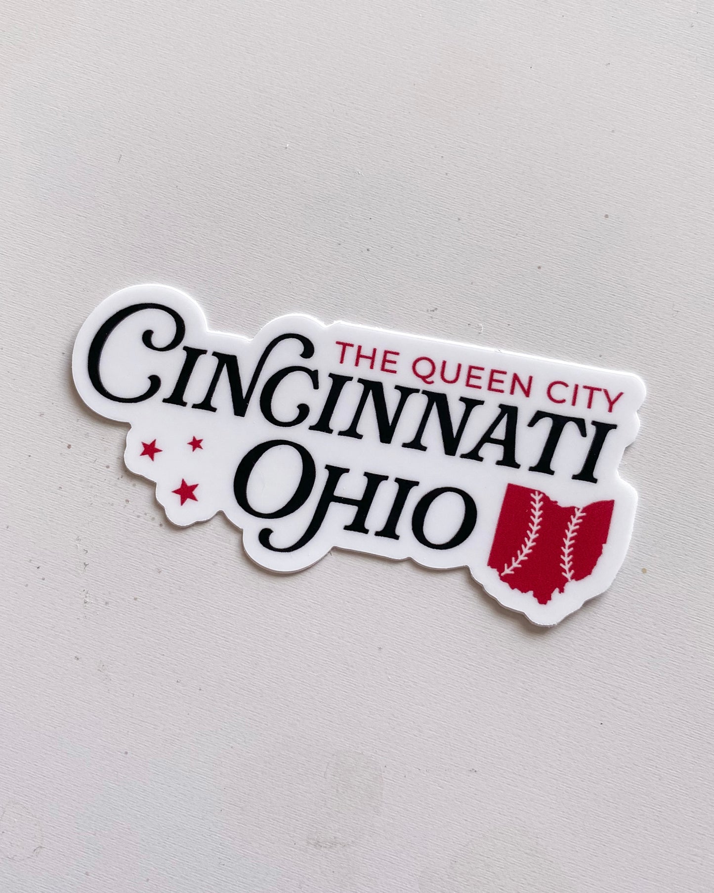 Queen City Cincinnati Sticker